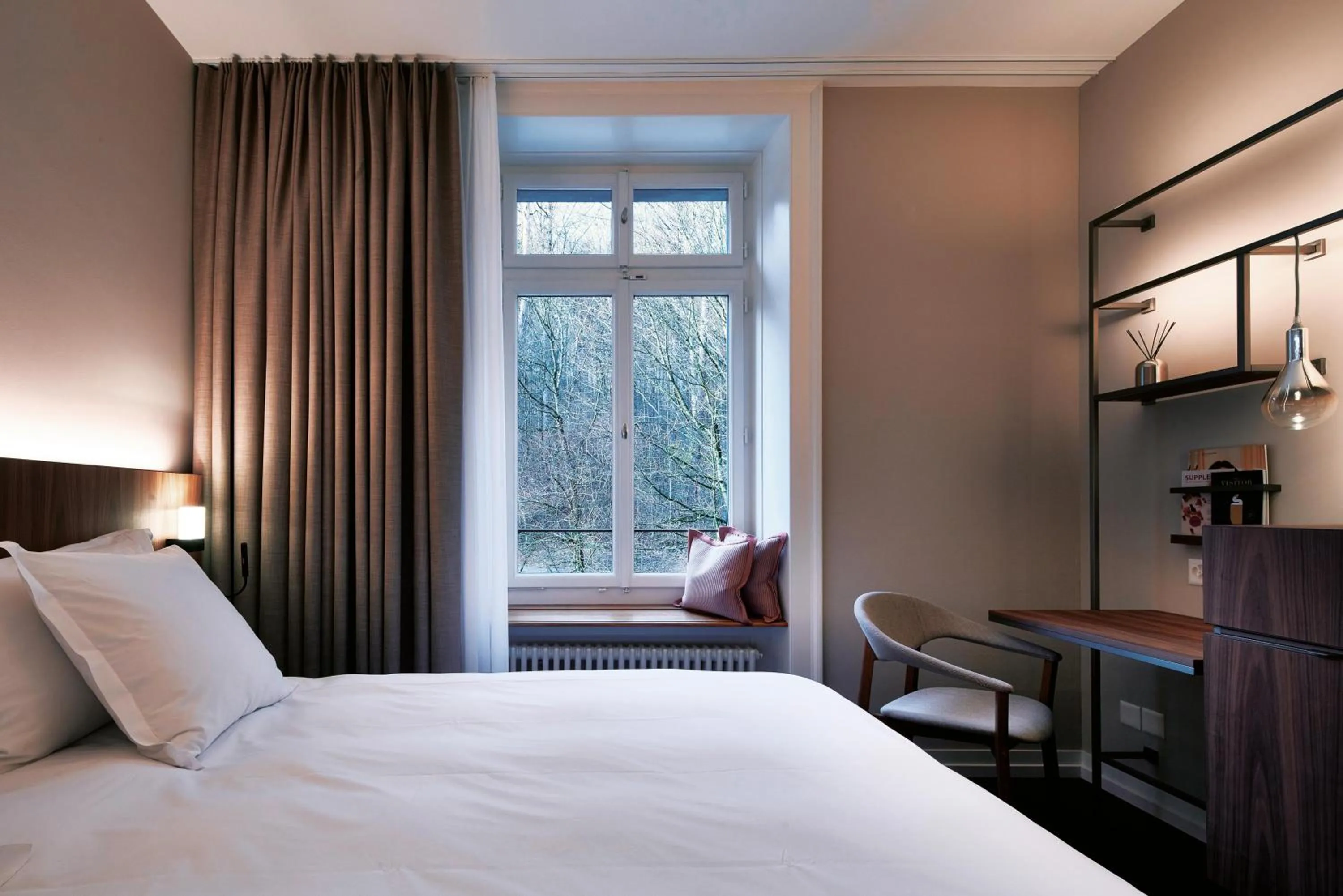 Photo of the whole room, Bed in Sorell Boutique-Hotel Zürichberg