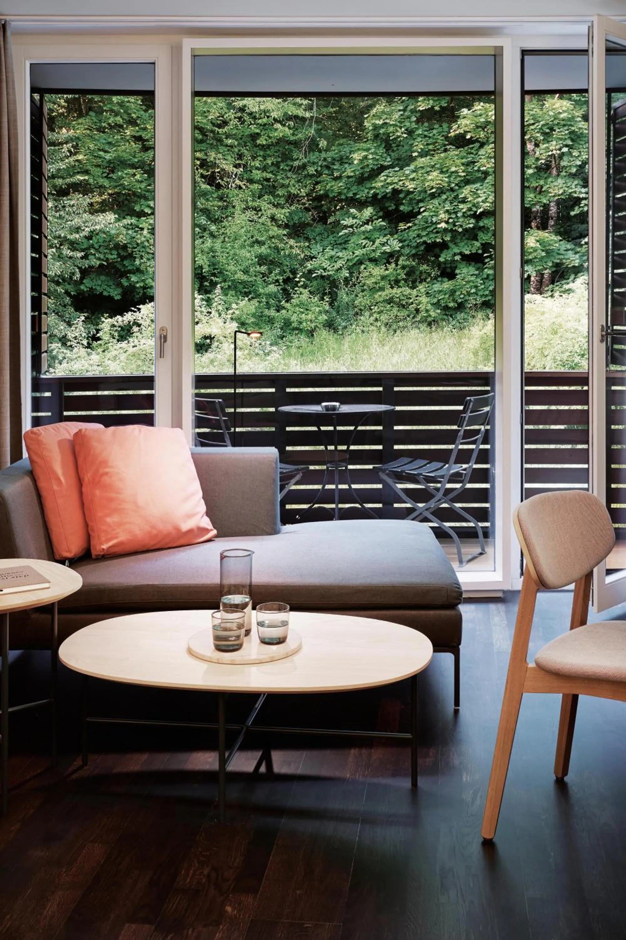 Balcony/Terrace in Sorell Boutique-Hotel Zürichberg