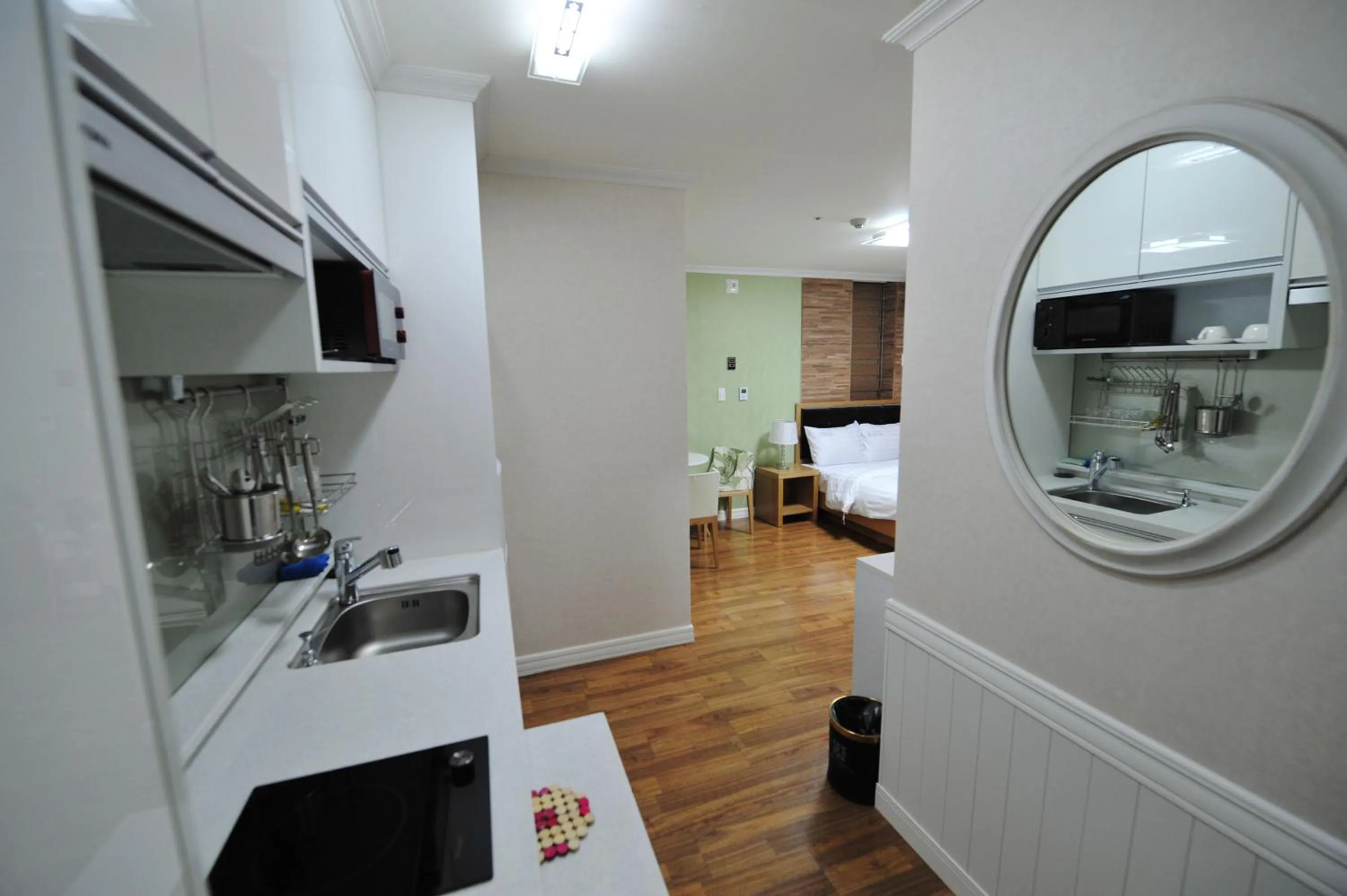 Kitchen or kitchenette in Good Morning Residence Hue