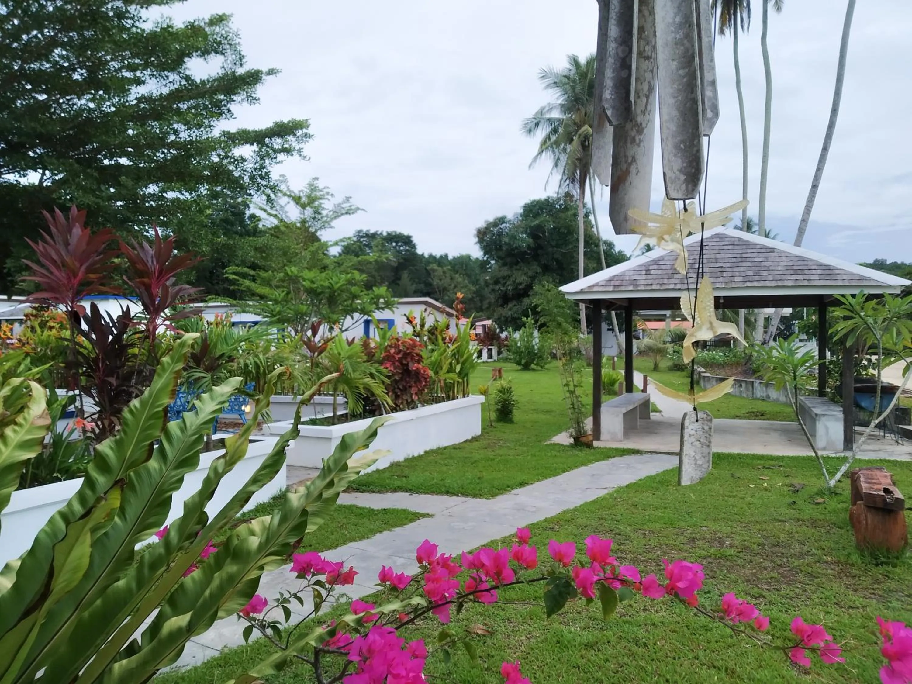 Garden in Rafflesia Resort