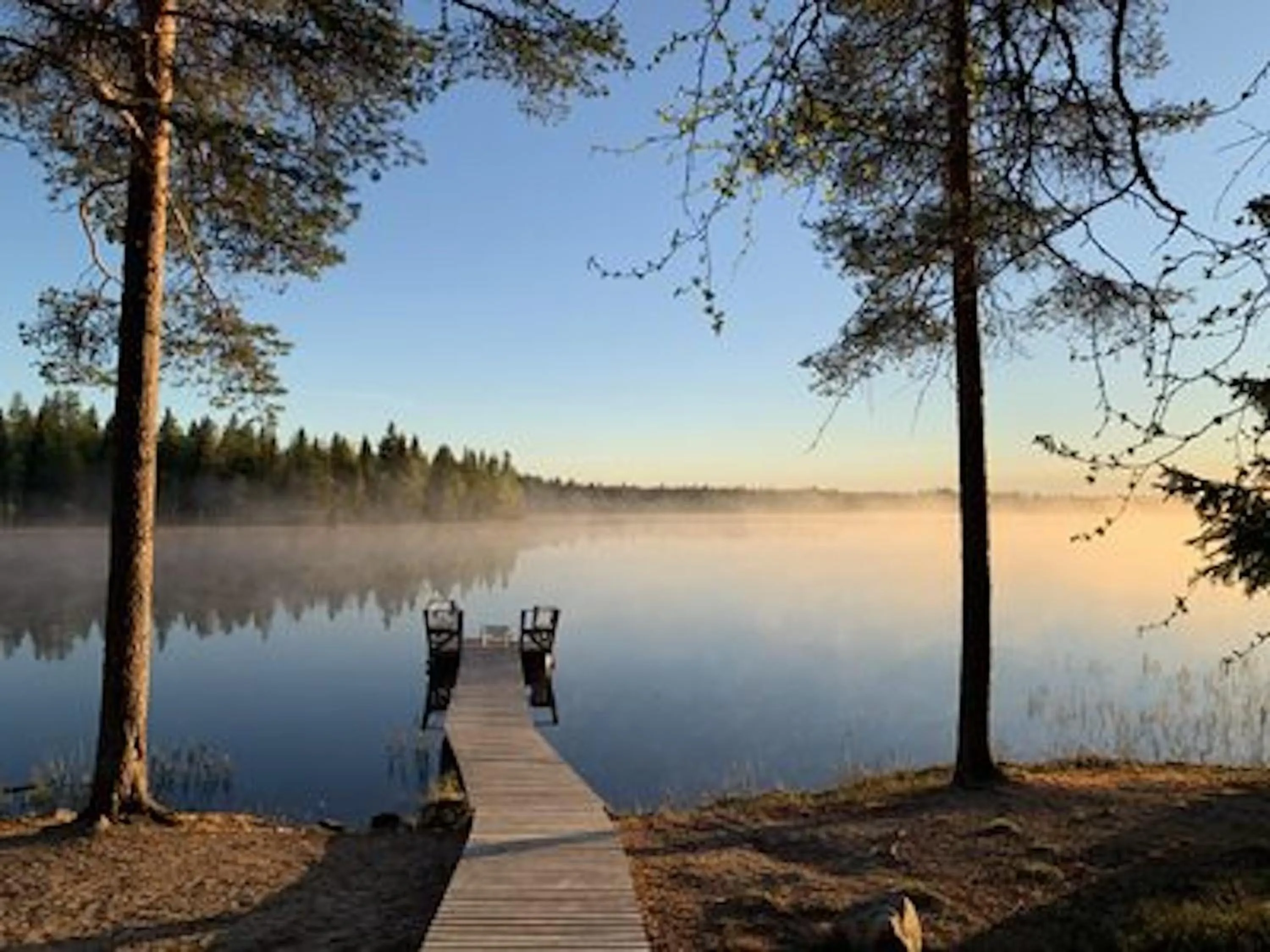 Lake view in Metsä Kolo