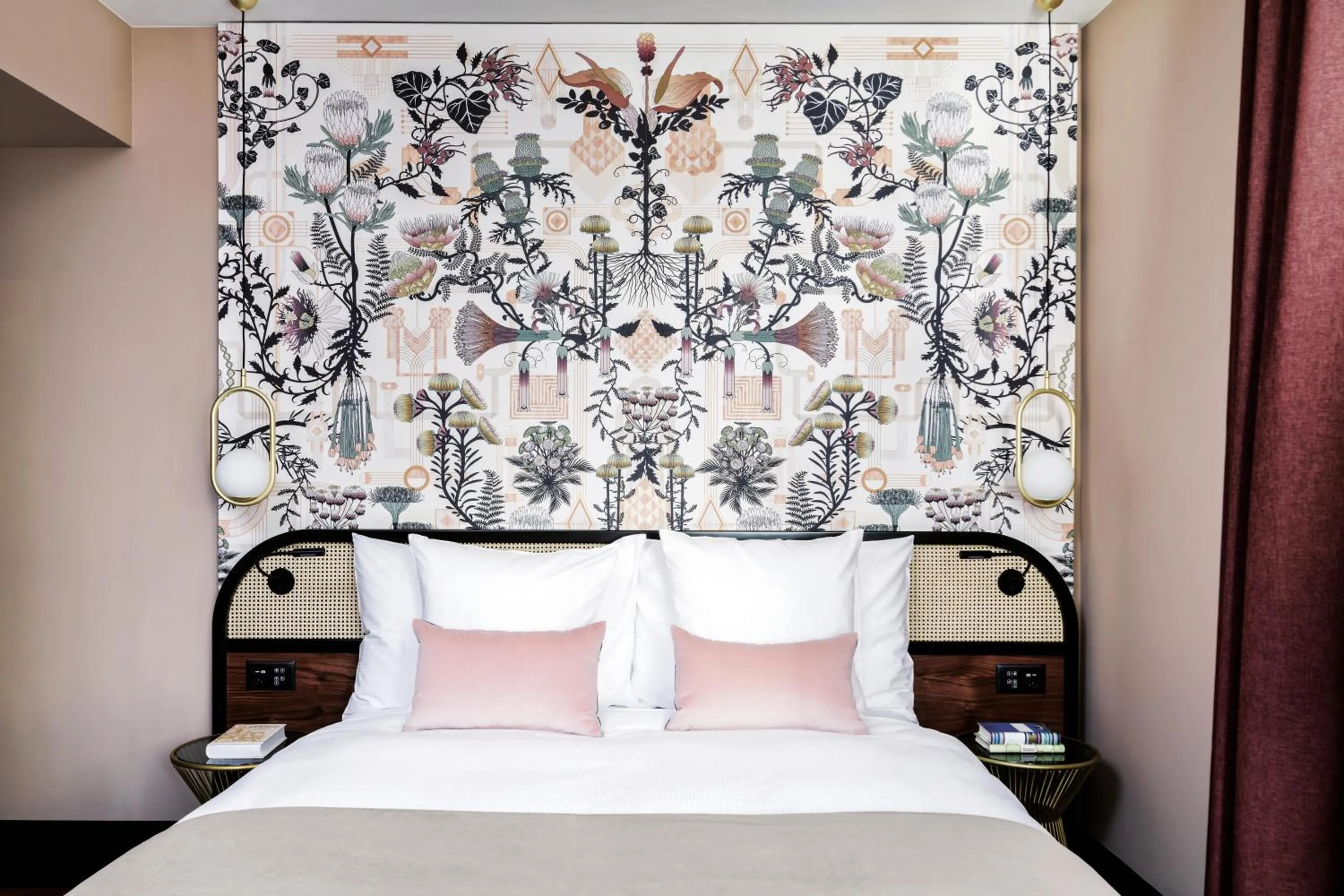 Bed in Sorell Boutique-Hotel Seidenhof Zürich