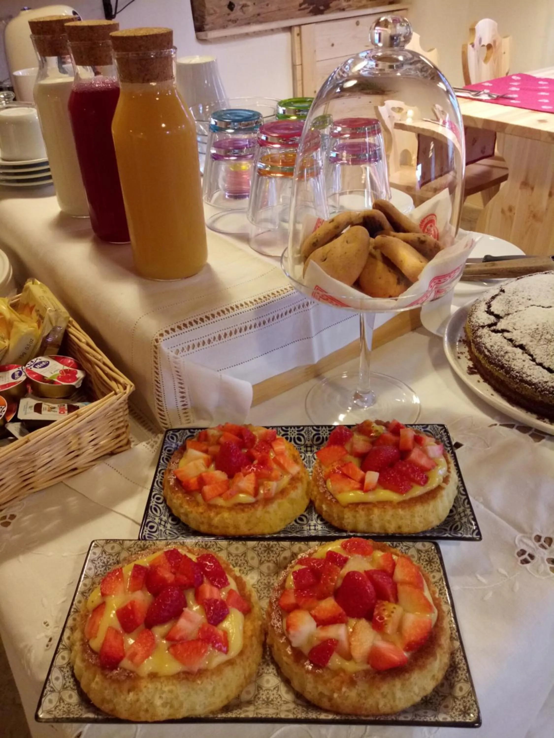 Food and drinks in B&B SognoInCadore