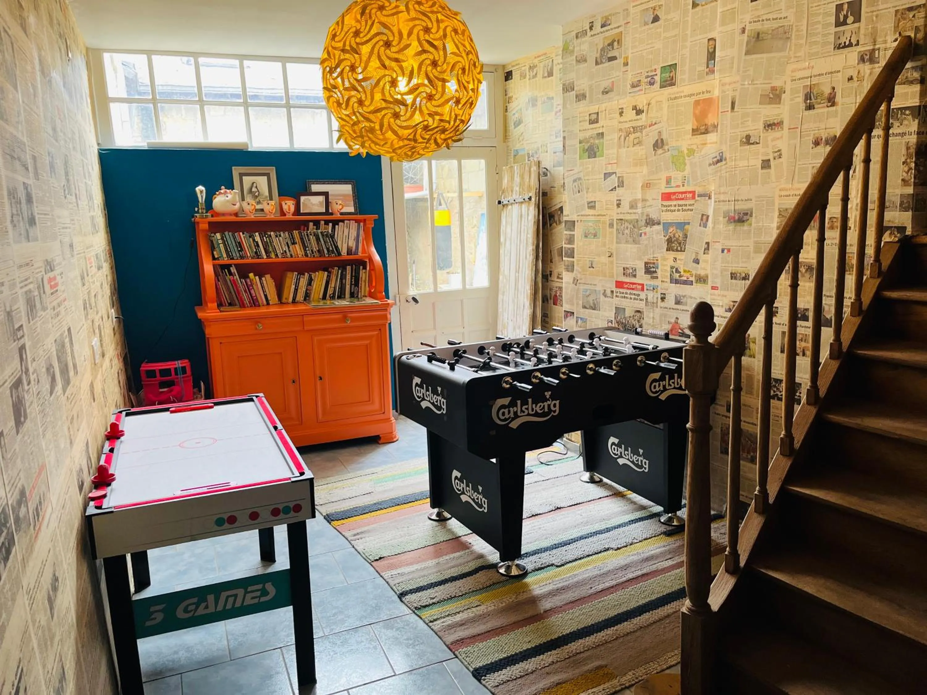 Game Room in Chez mimie les hôtes