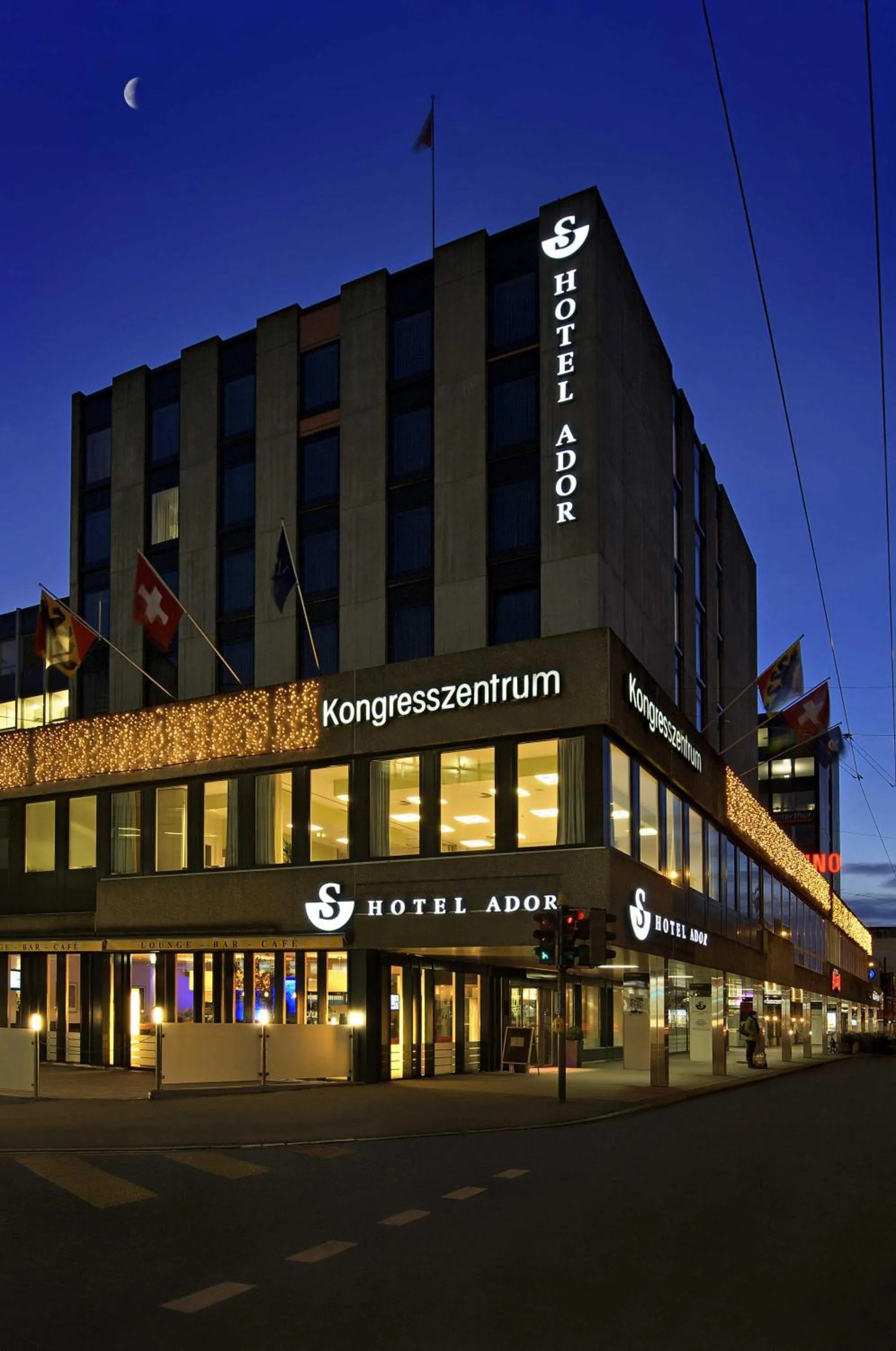 Facade/entrance in Sorell Business Hotel Ador Bern