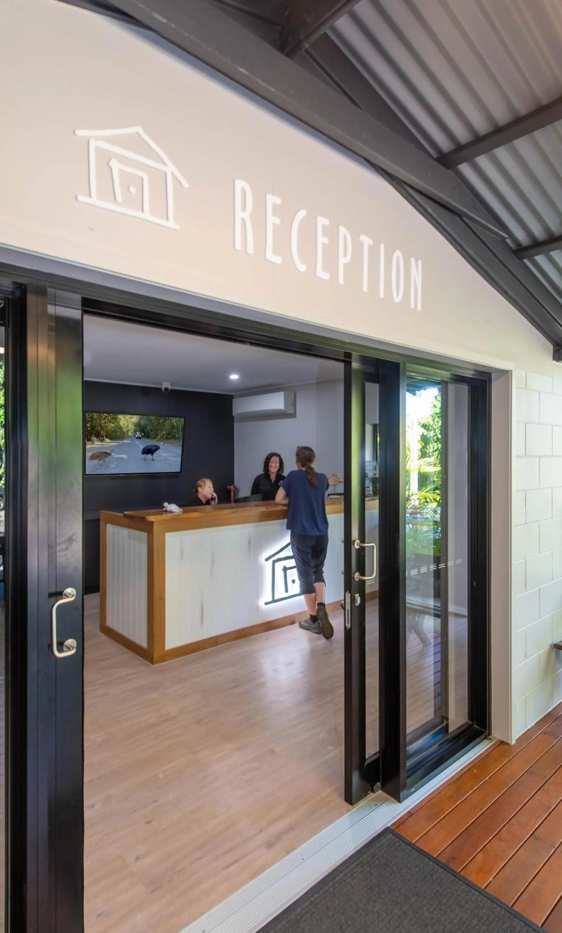 Lobby or reception in Cape Trib Beach House