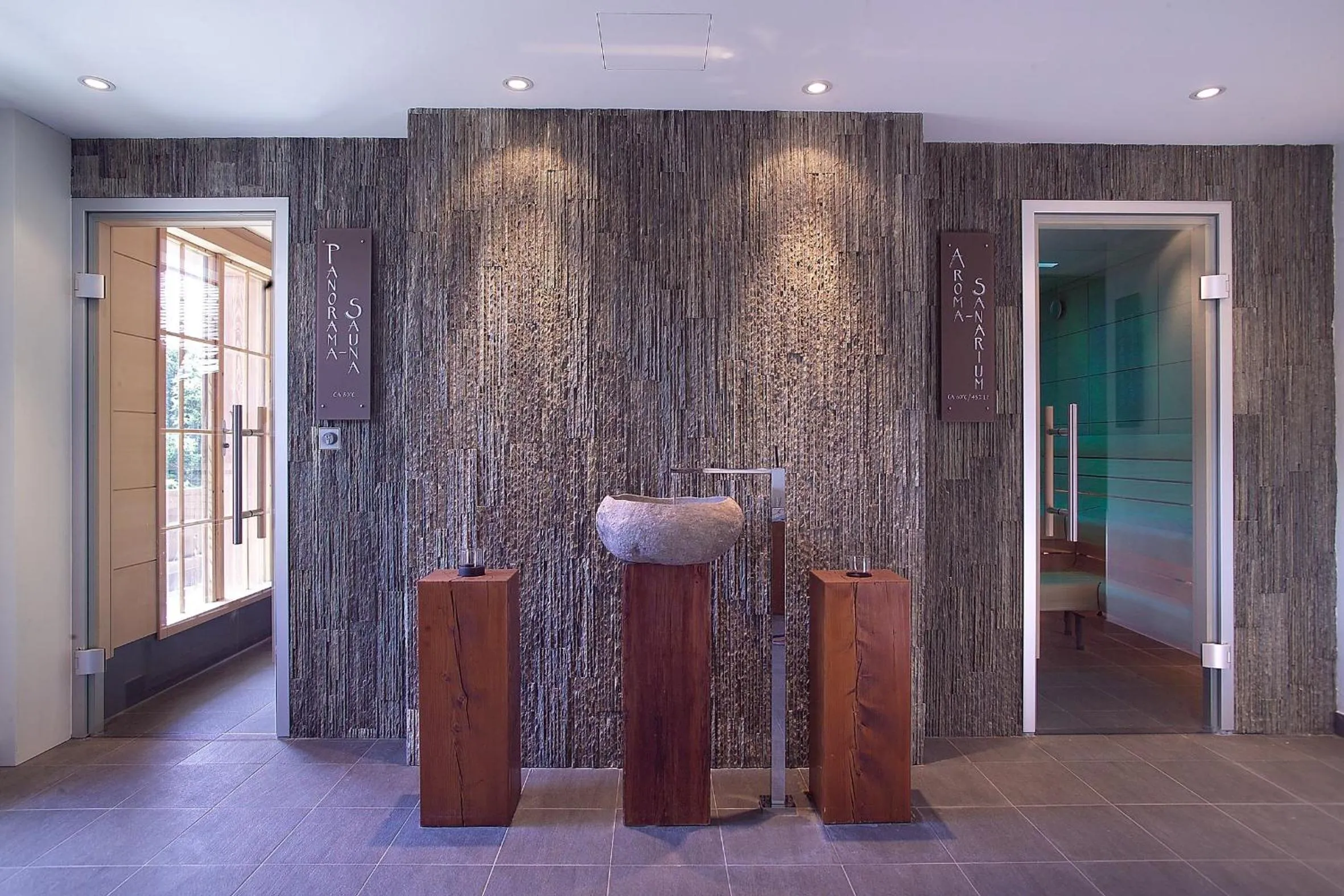 Sauna in HUUS Gstaad