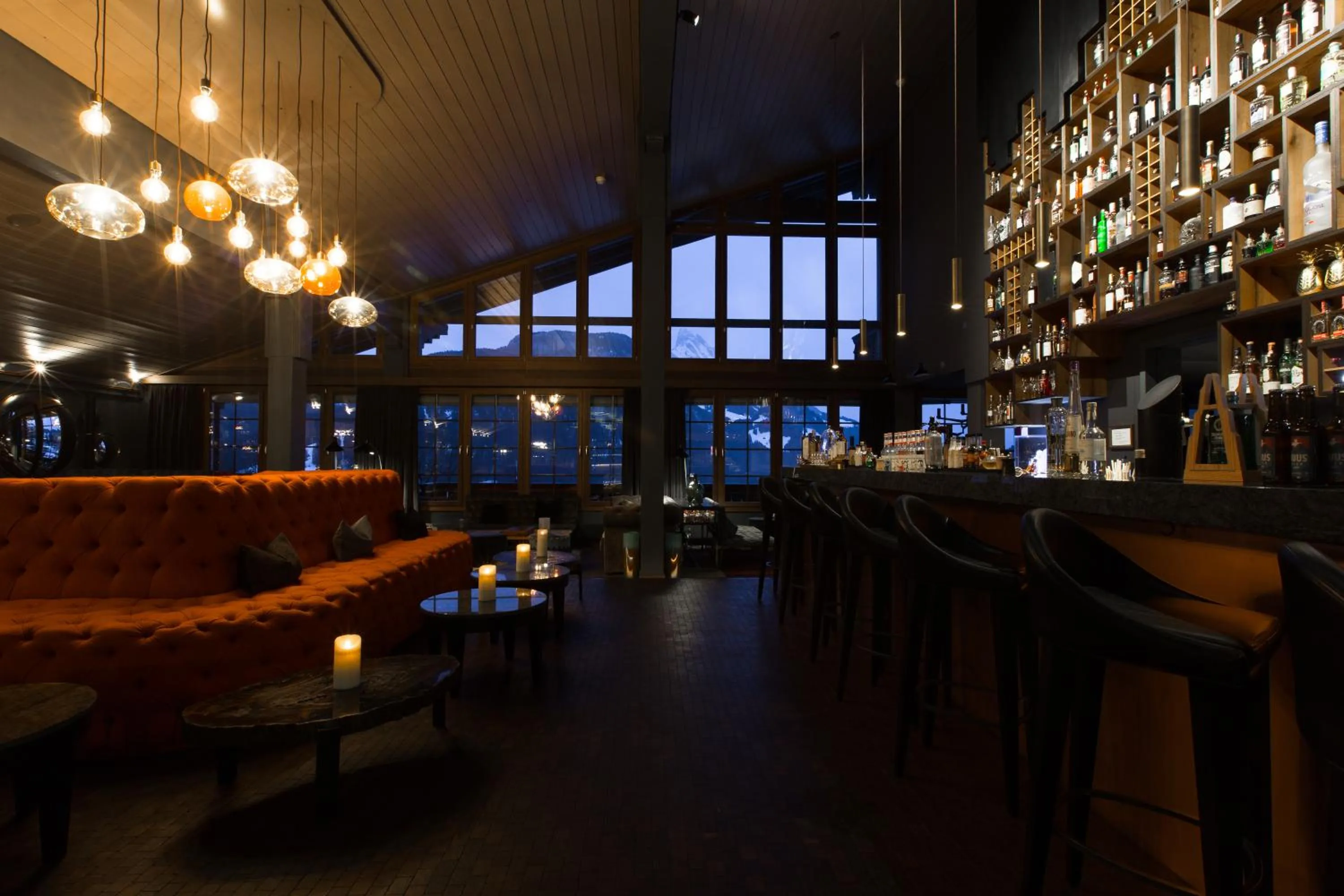 Lobby or reception in HUUS Gstaad