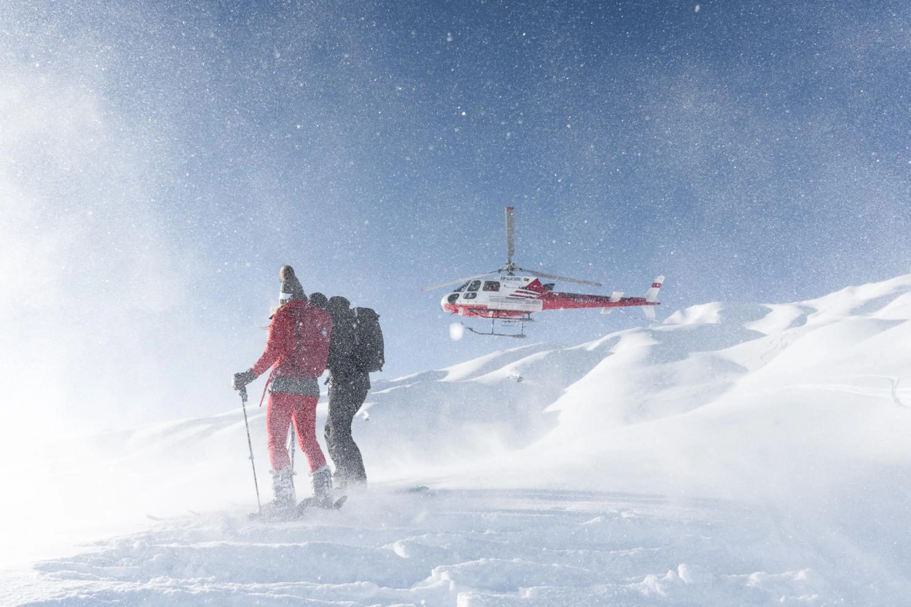 Skiing in HUUS Gstaad