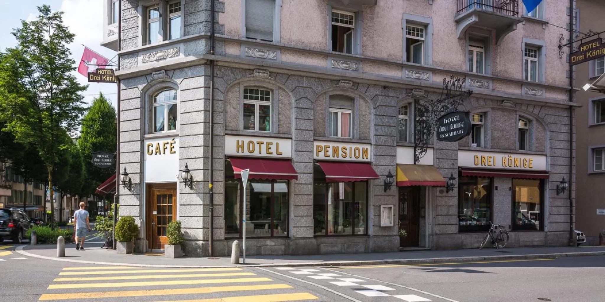 Property building in Hotel Drei Könige Luzern
