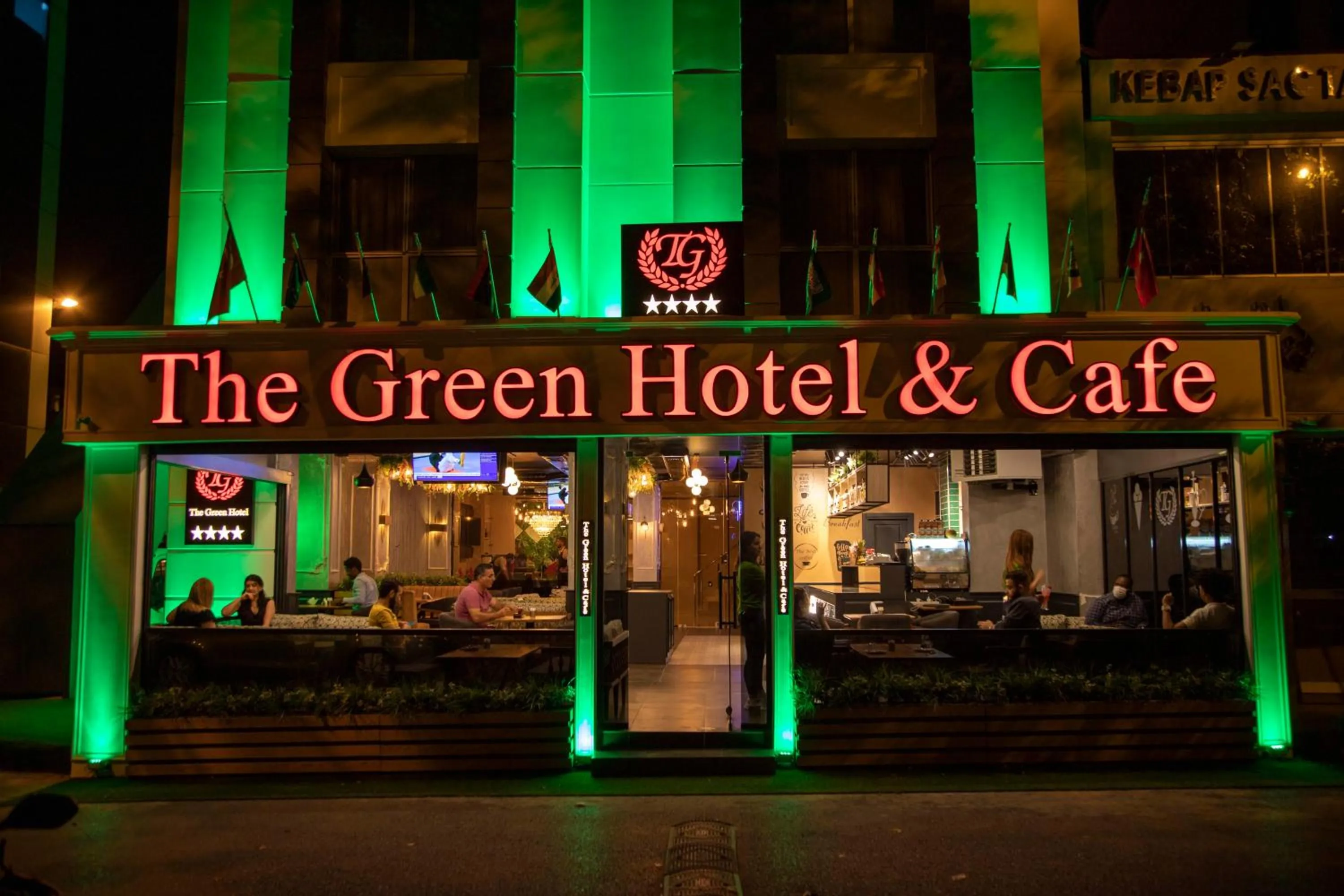 Facade/entrance in THE GREEN HOTEL