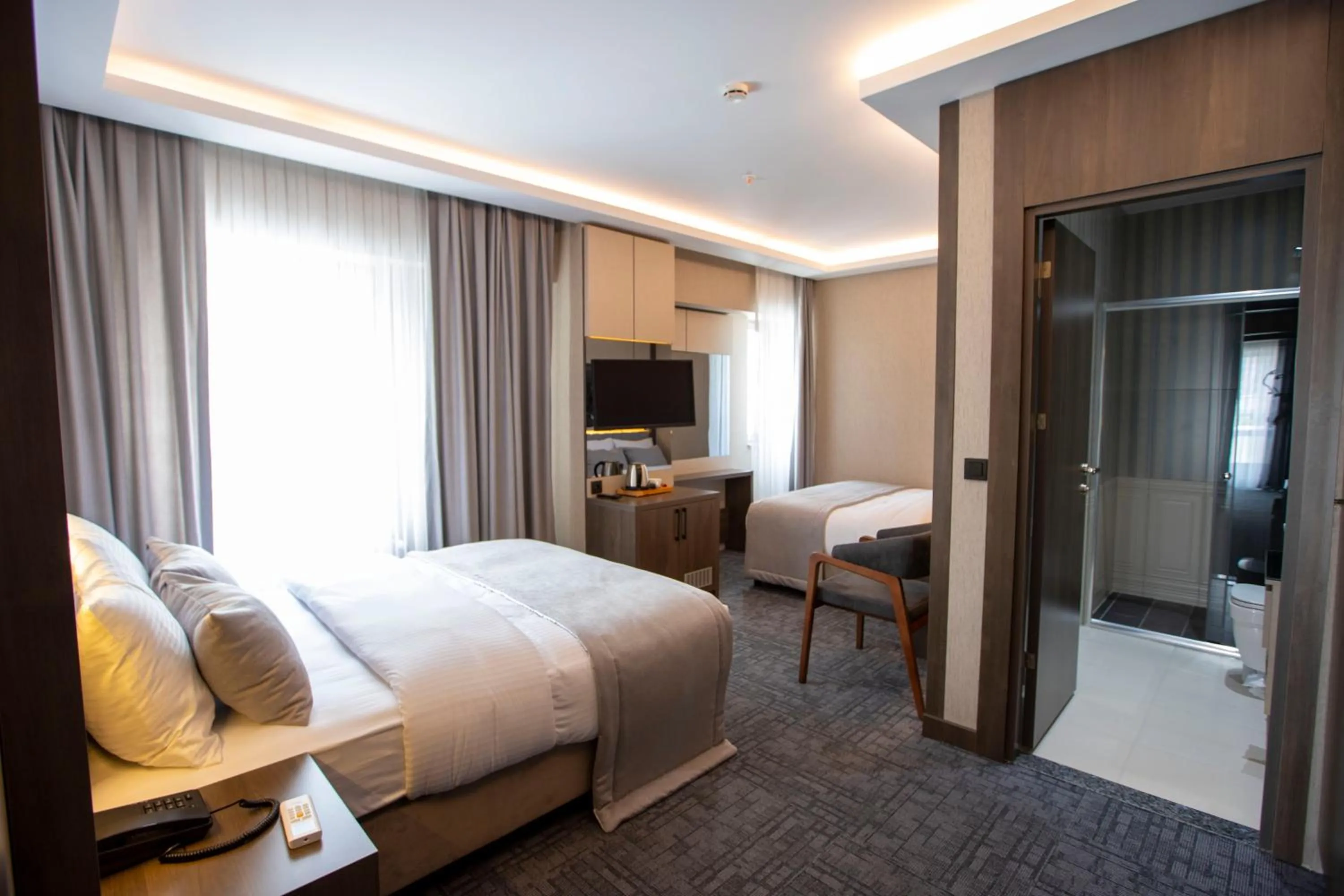 Bed in THE GREEN HOTEL