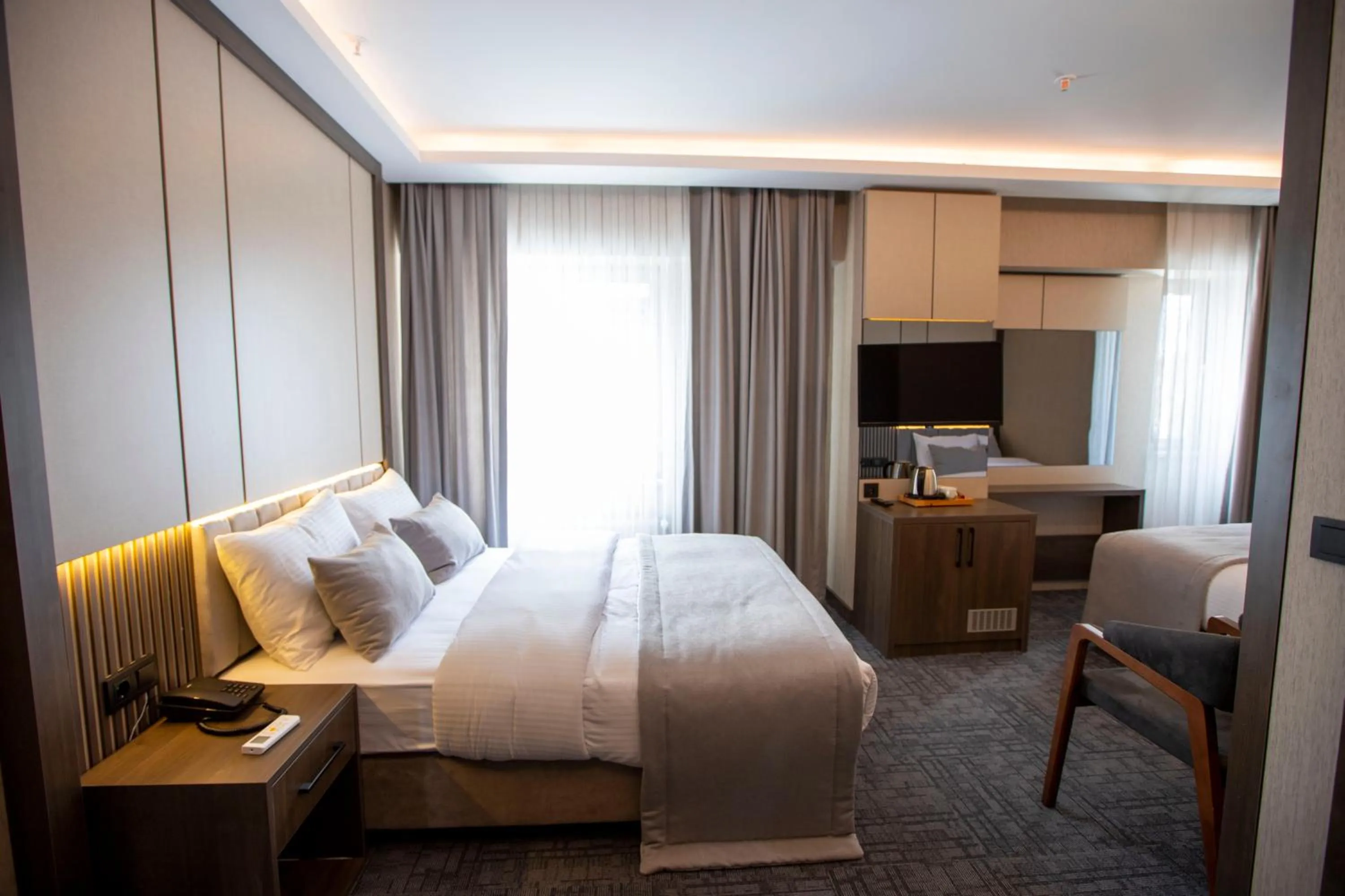 Bed in THE GREEN HOTEL