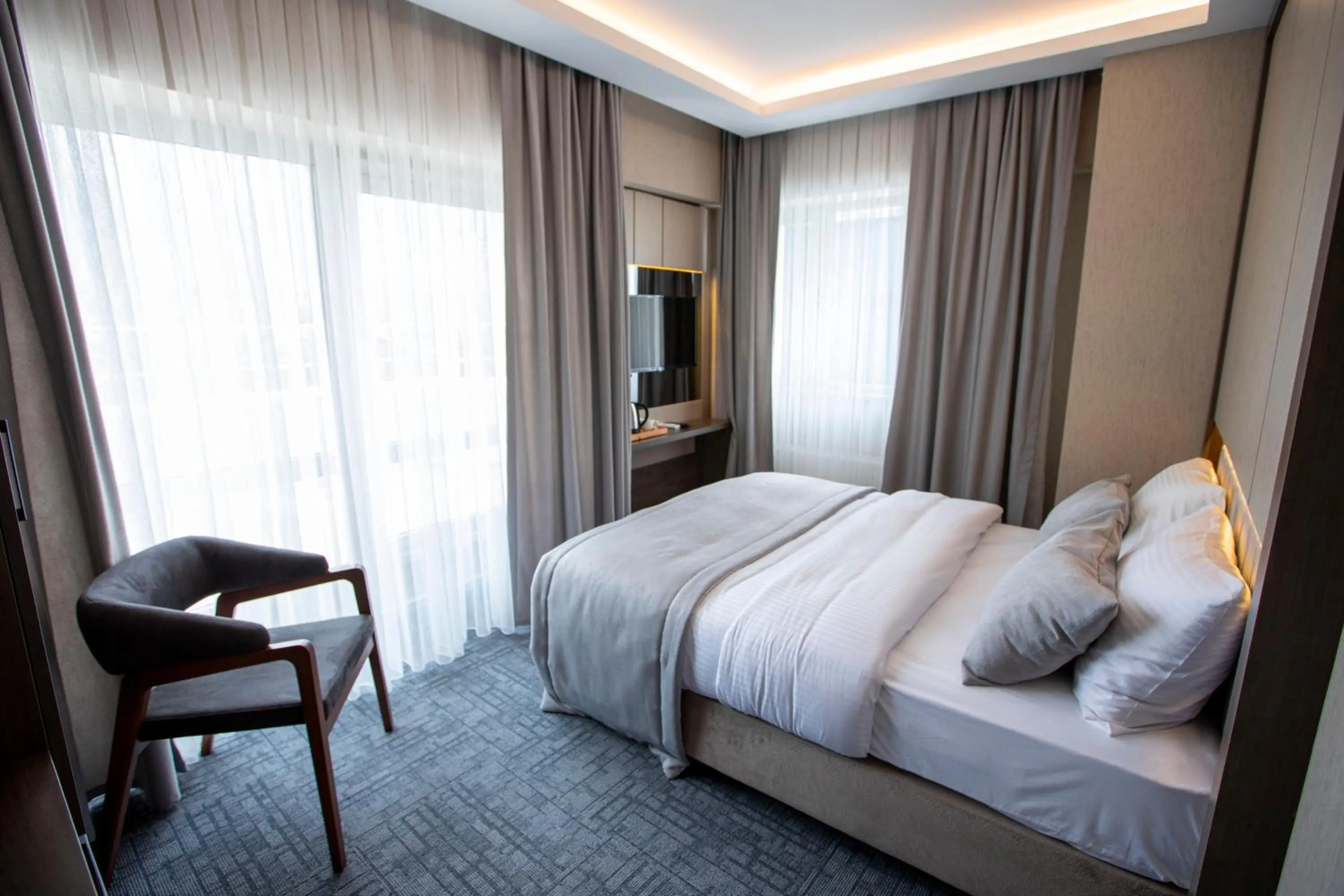 Bed in THE GREEN HOTEL