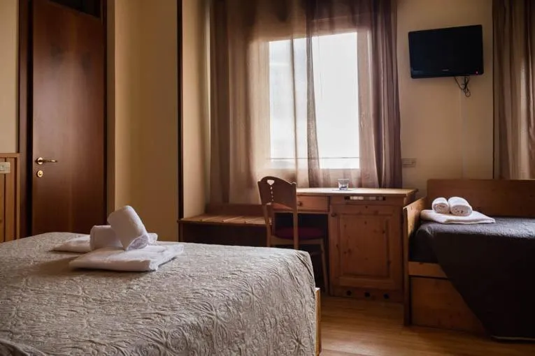 Bed in Locanda Montegrappa