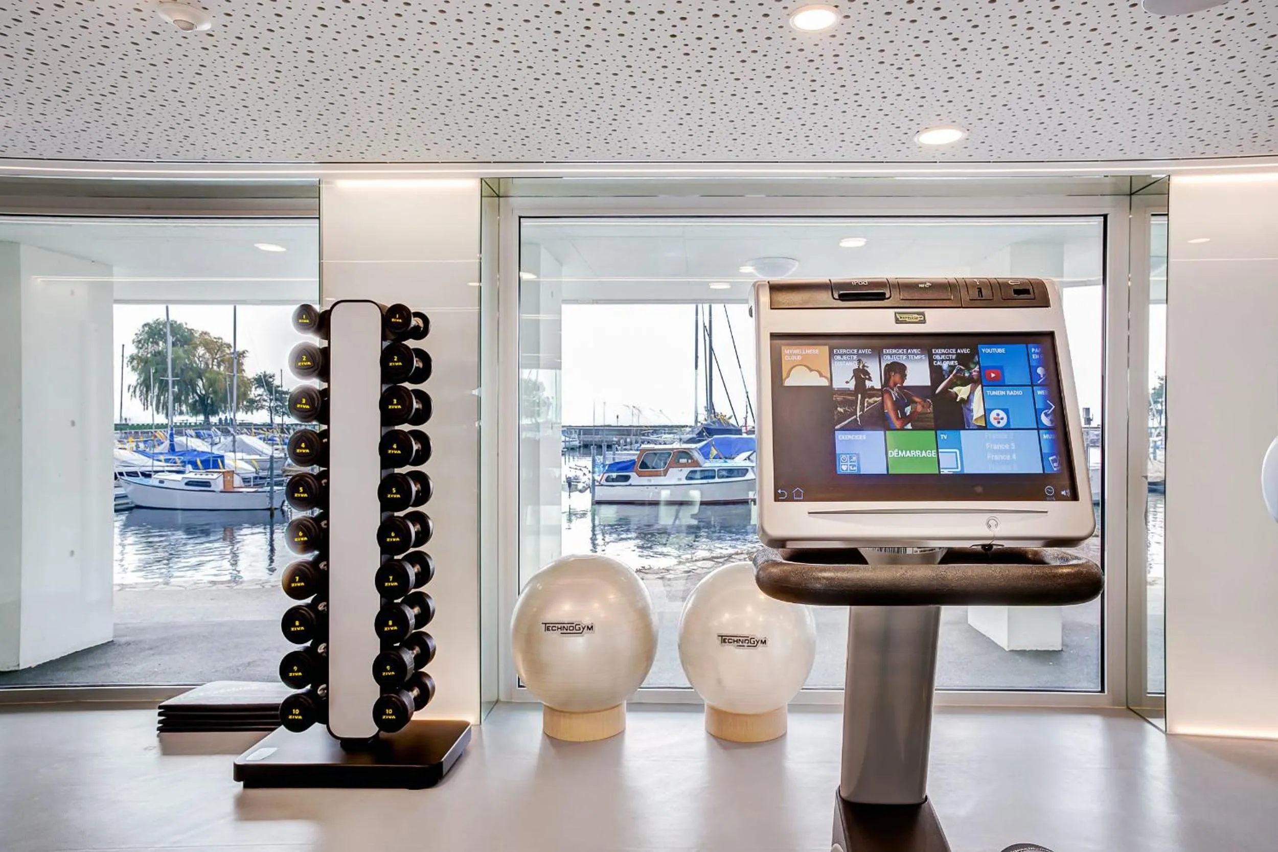 Fitness centre/facilities in Hotel Beaulac