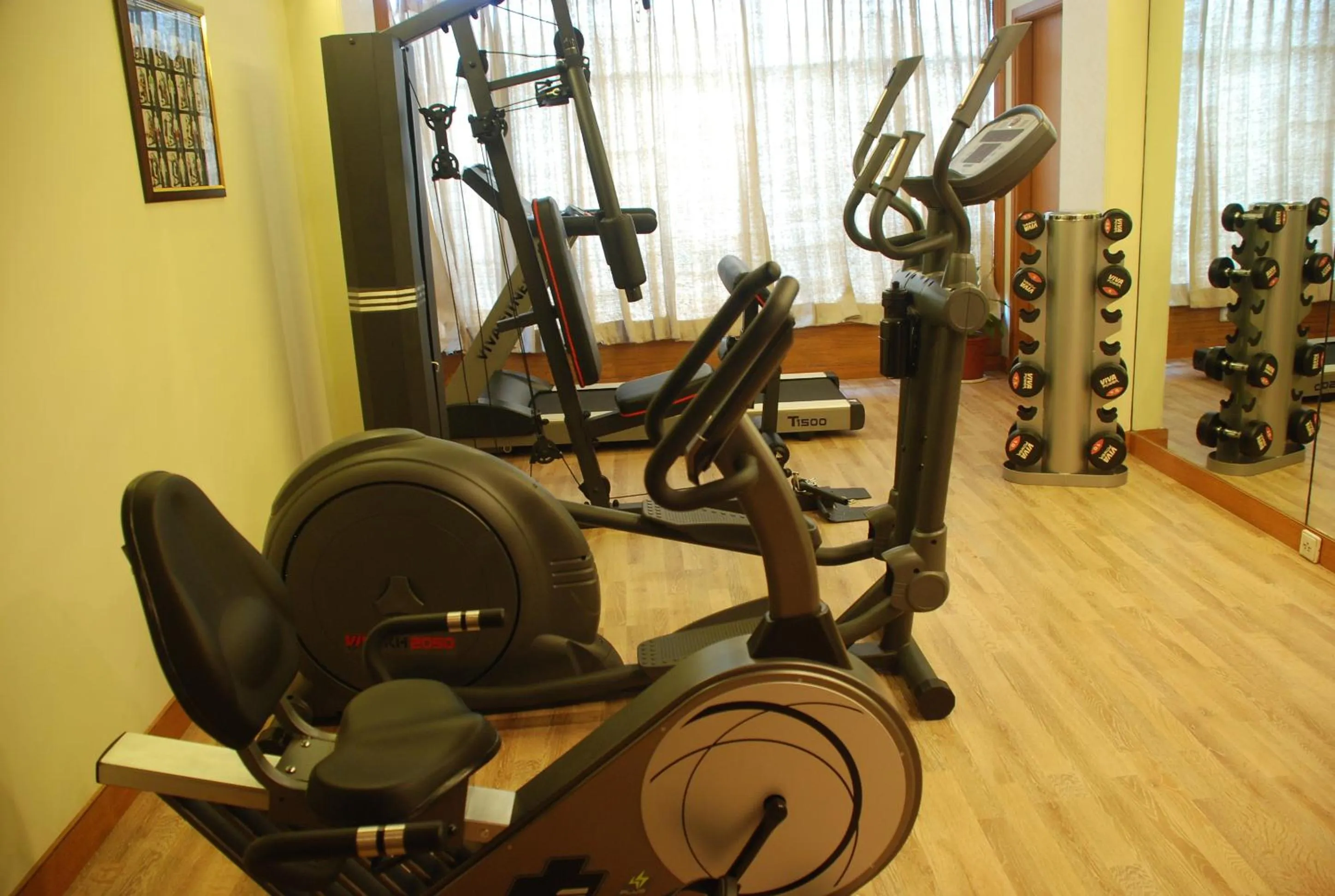 Fitness centre/facilities in The Maya Hotel