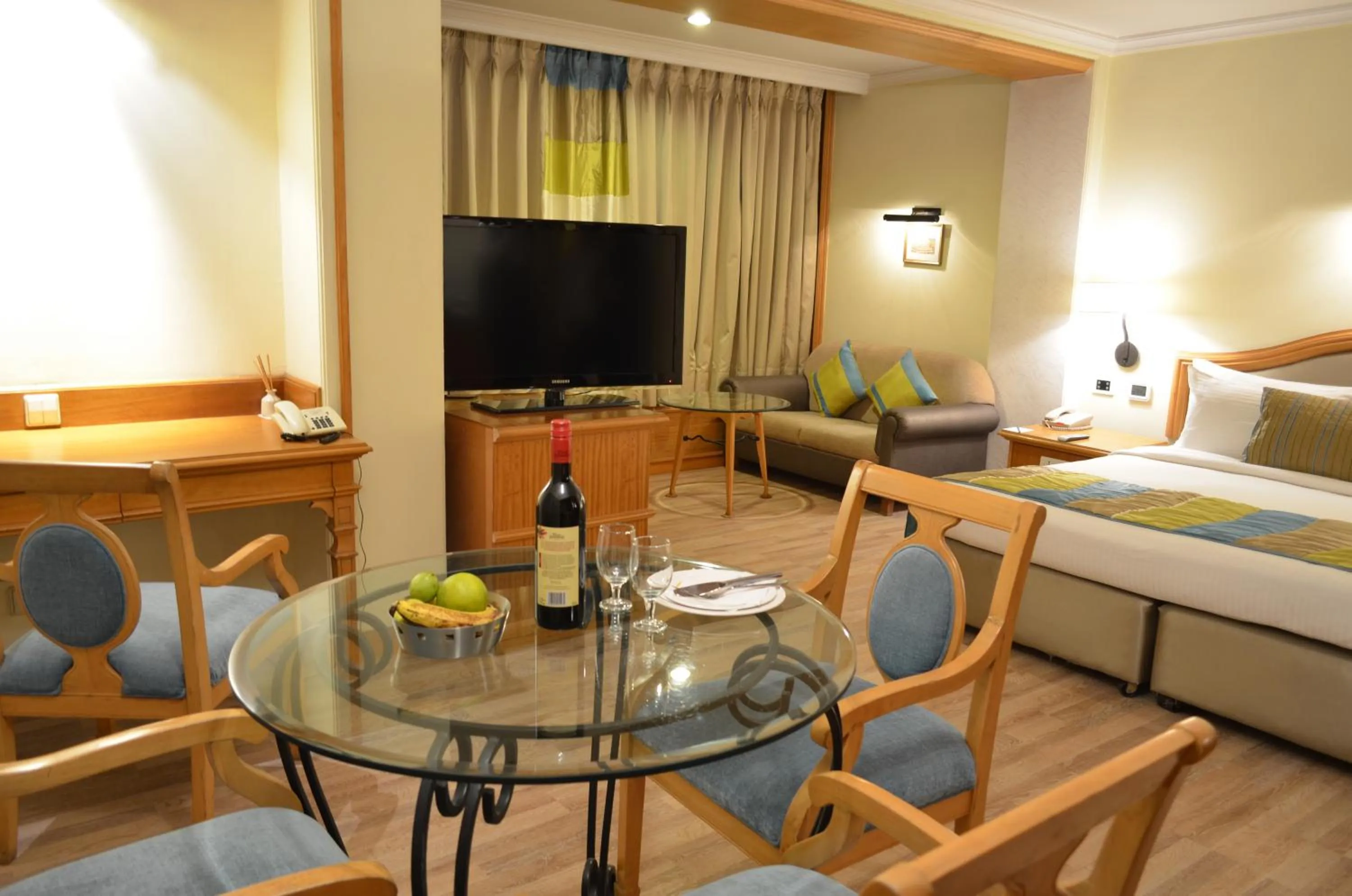 Dining area in The Maya Hotel