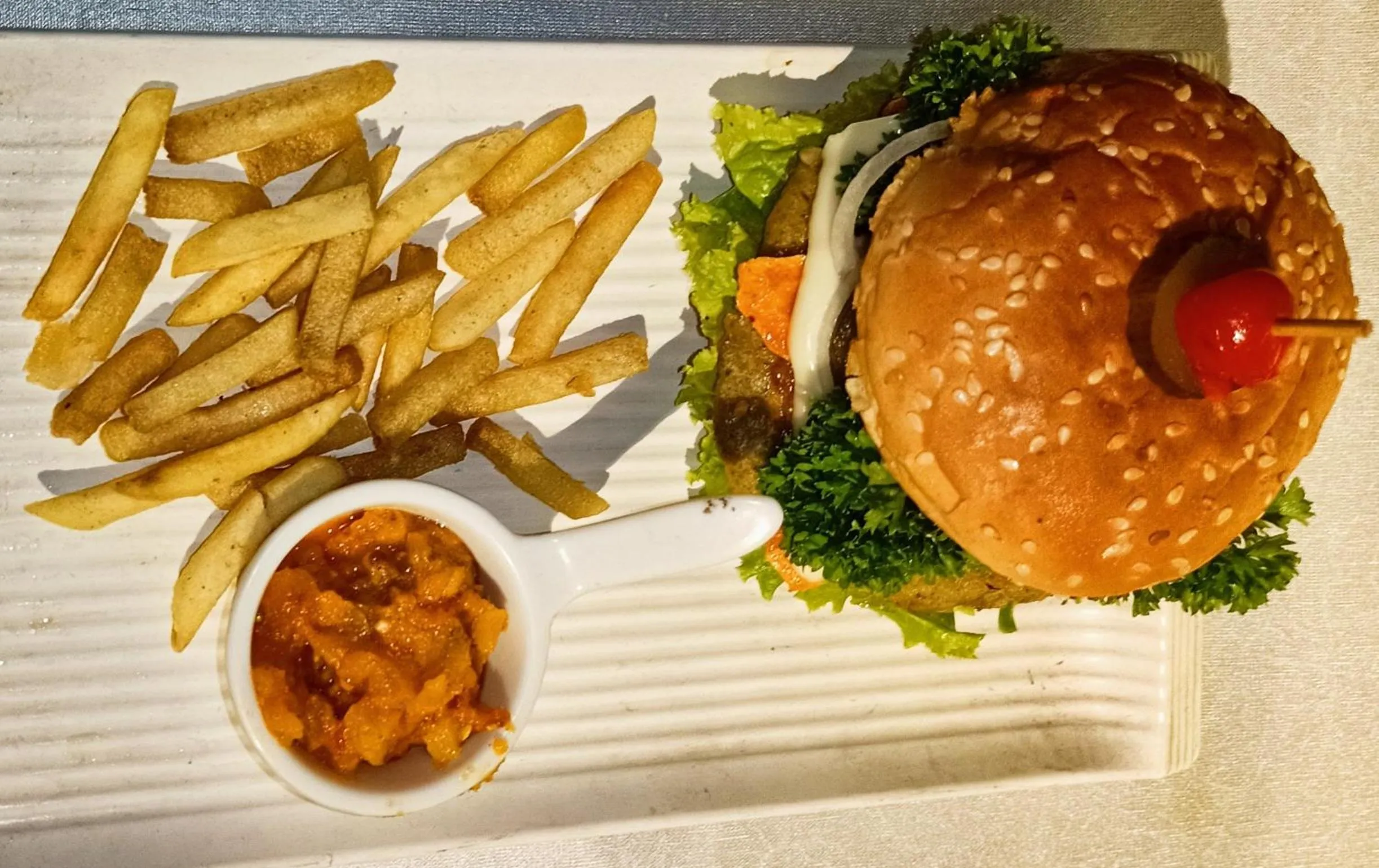 Food and drinks in The Maya Hotel