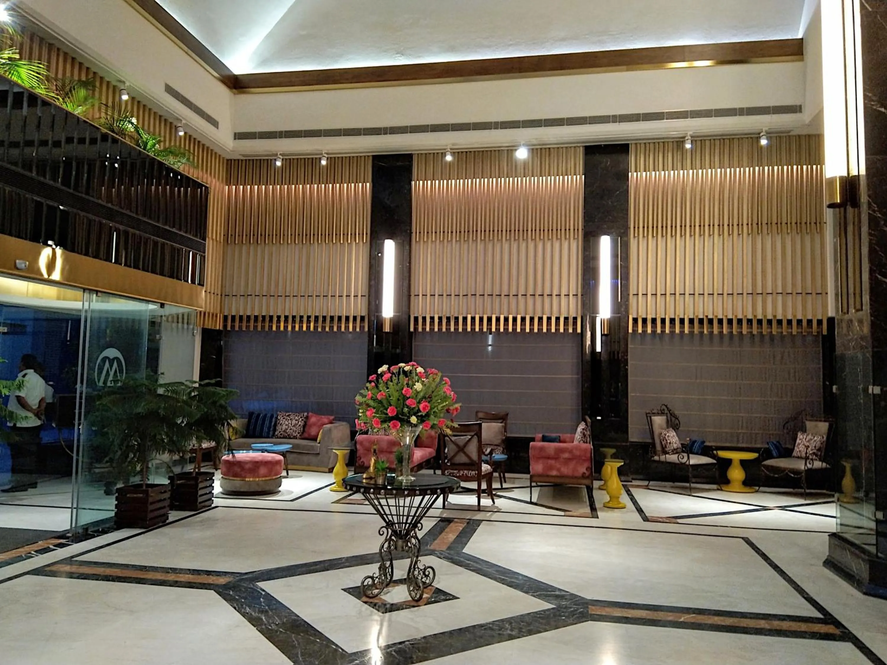 Lobby or reception in The Maya Hotel