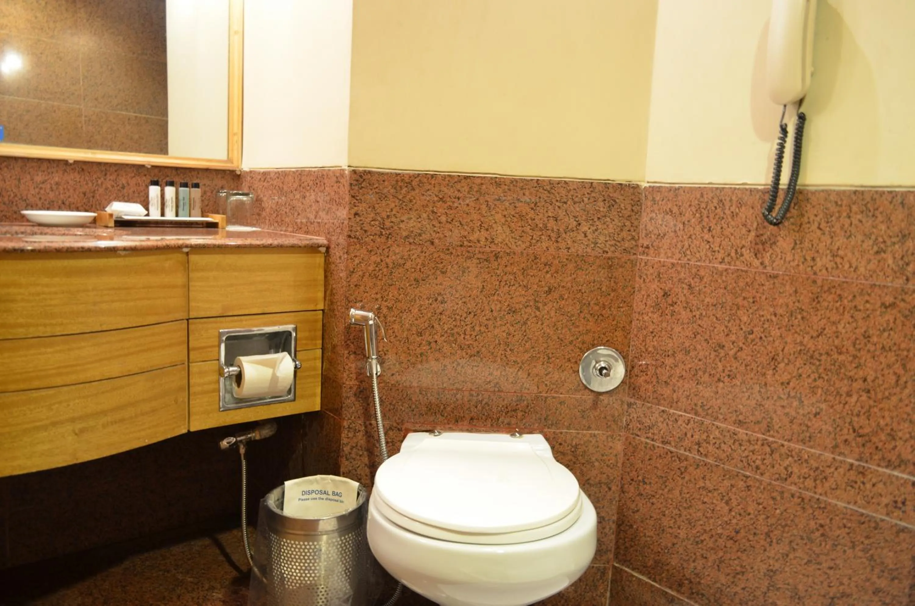 Bathroom in The Maya Hotel