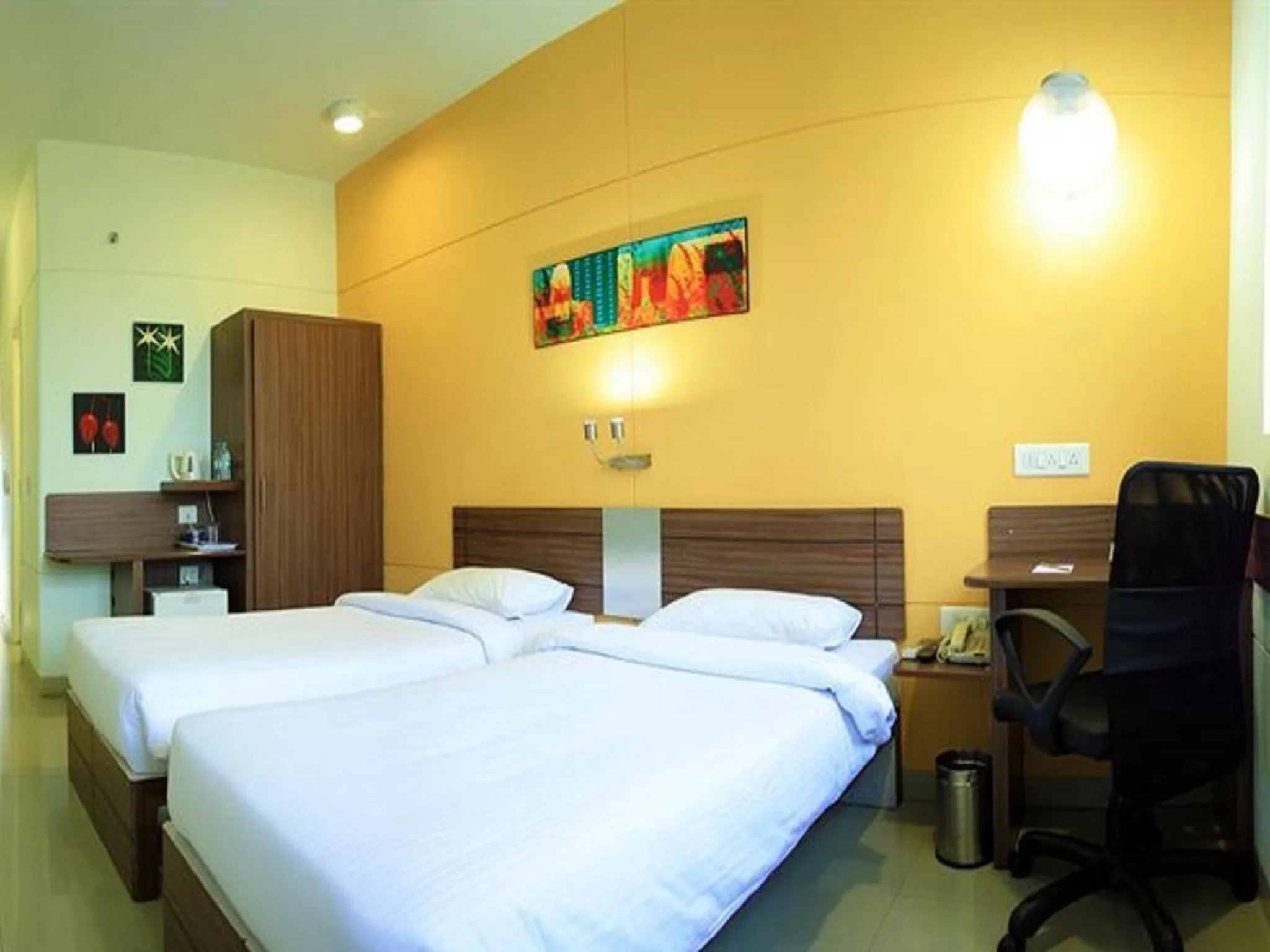 Bedroom, Bed in Ginger Noida 63