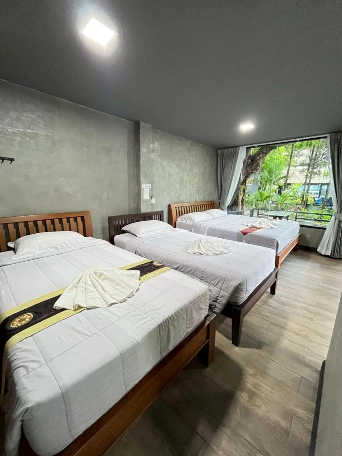 Bed in Pai Panalee The Nature Boutique Hotel