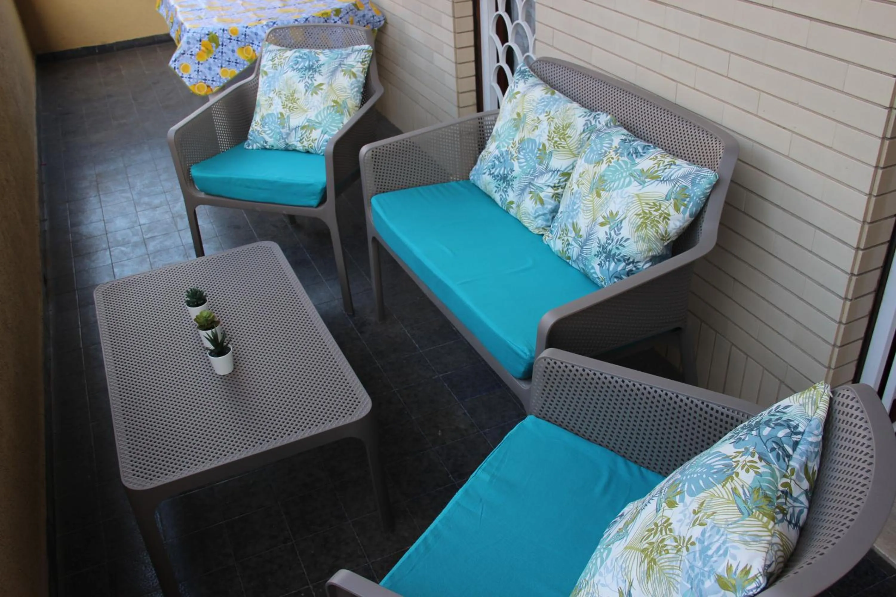 Balcony/Terrace, Bed in Appartamento Via dei Fabbri Navali