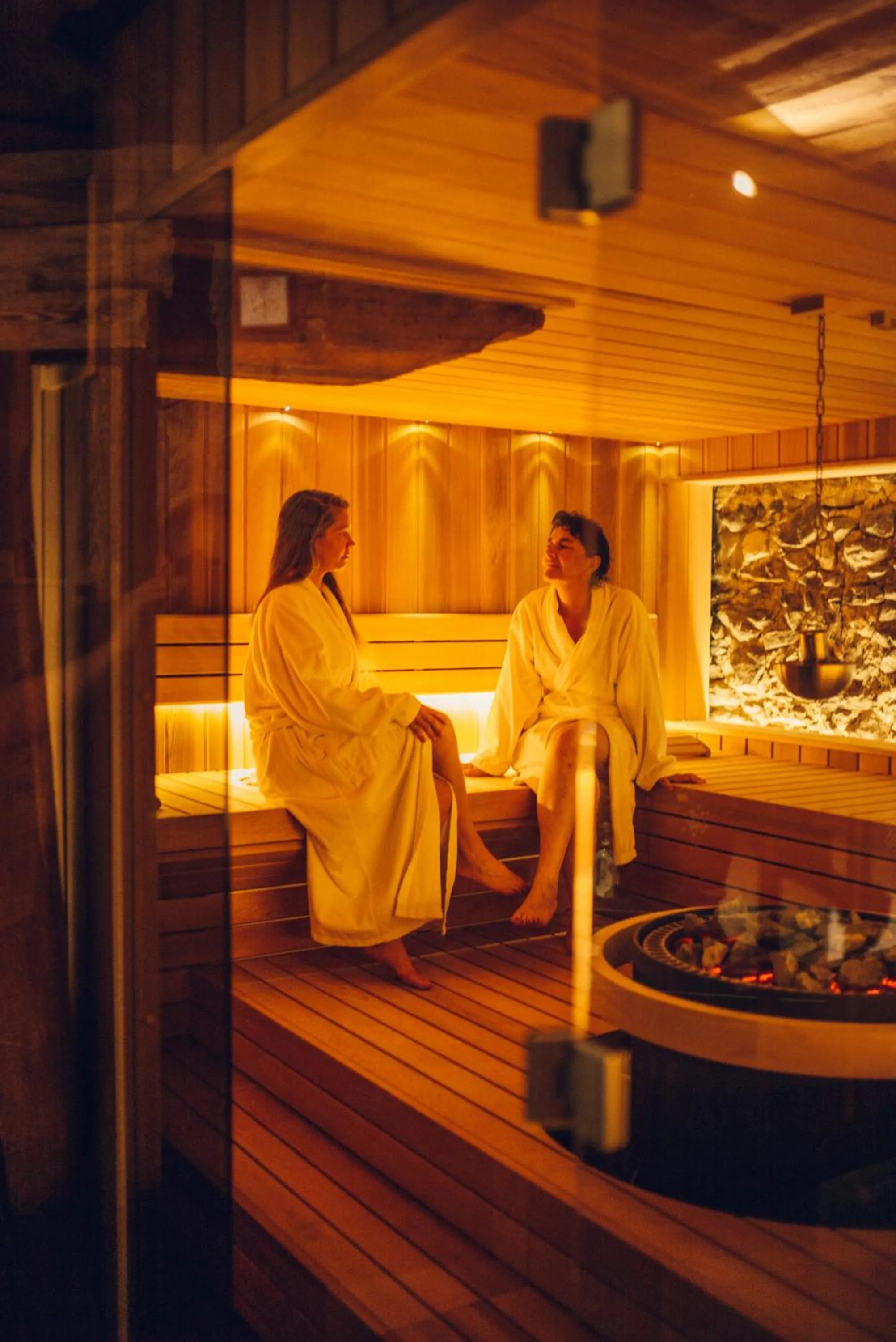 Sauna in Victoria Retreat
