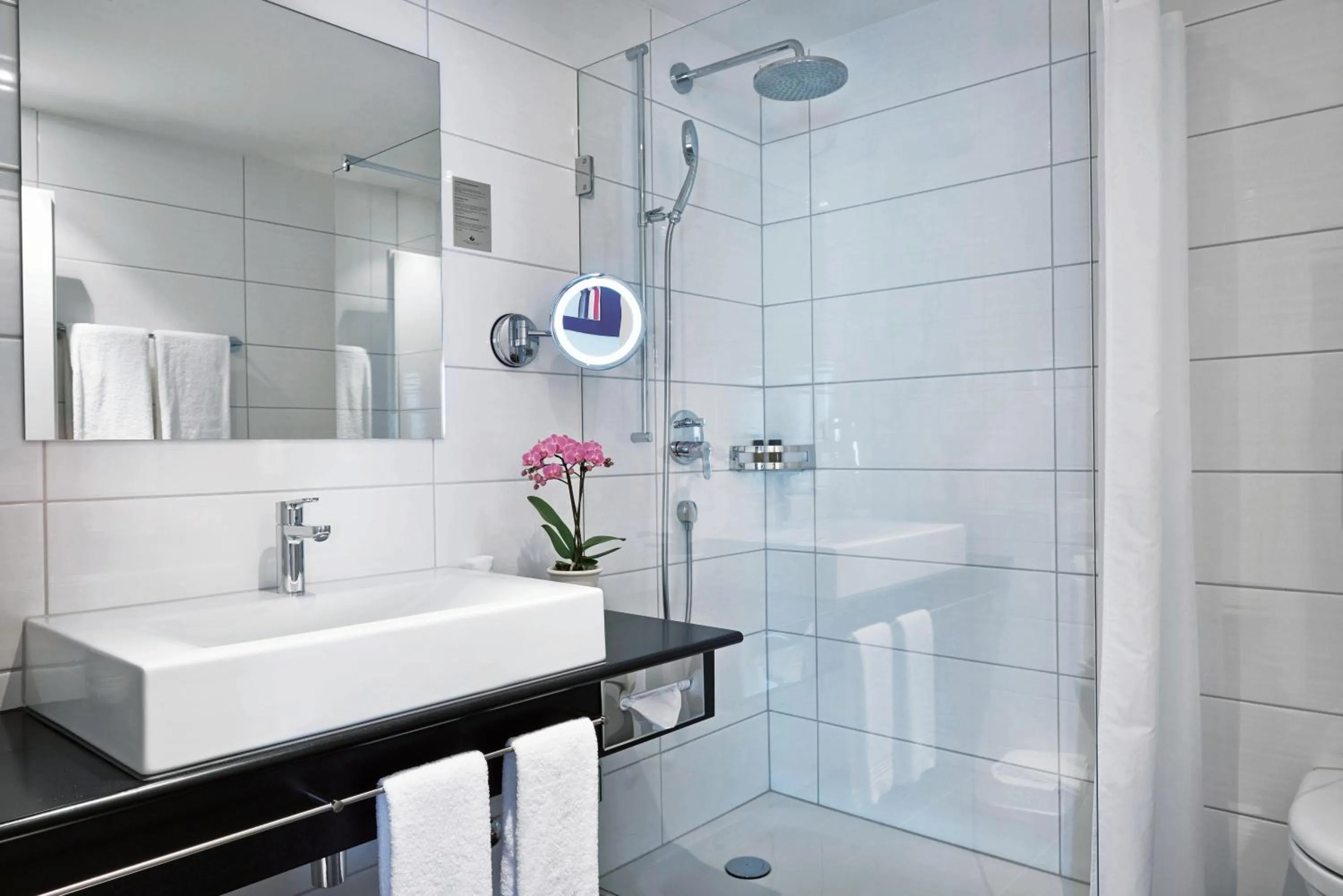 Shower in Sorell Hotel Tamina Bad Ragaz