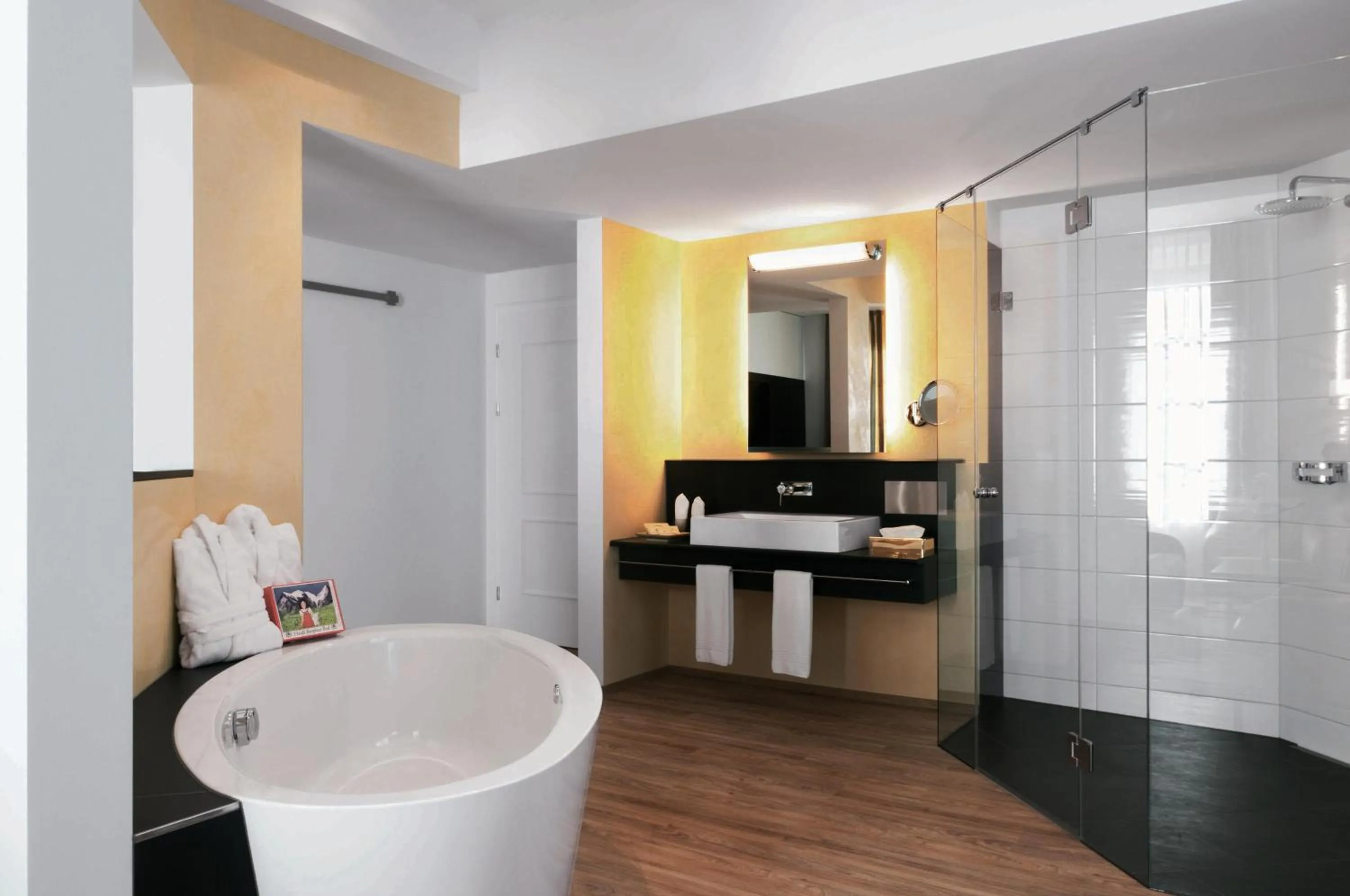 Shower in Sorell Hotel Tamina Bad Ragaz