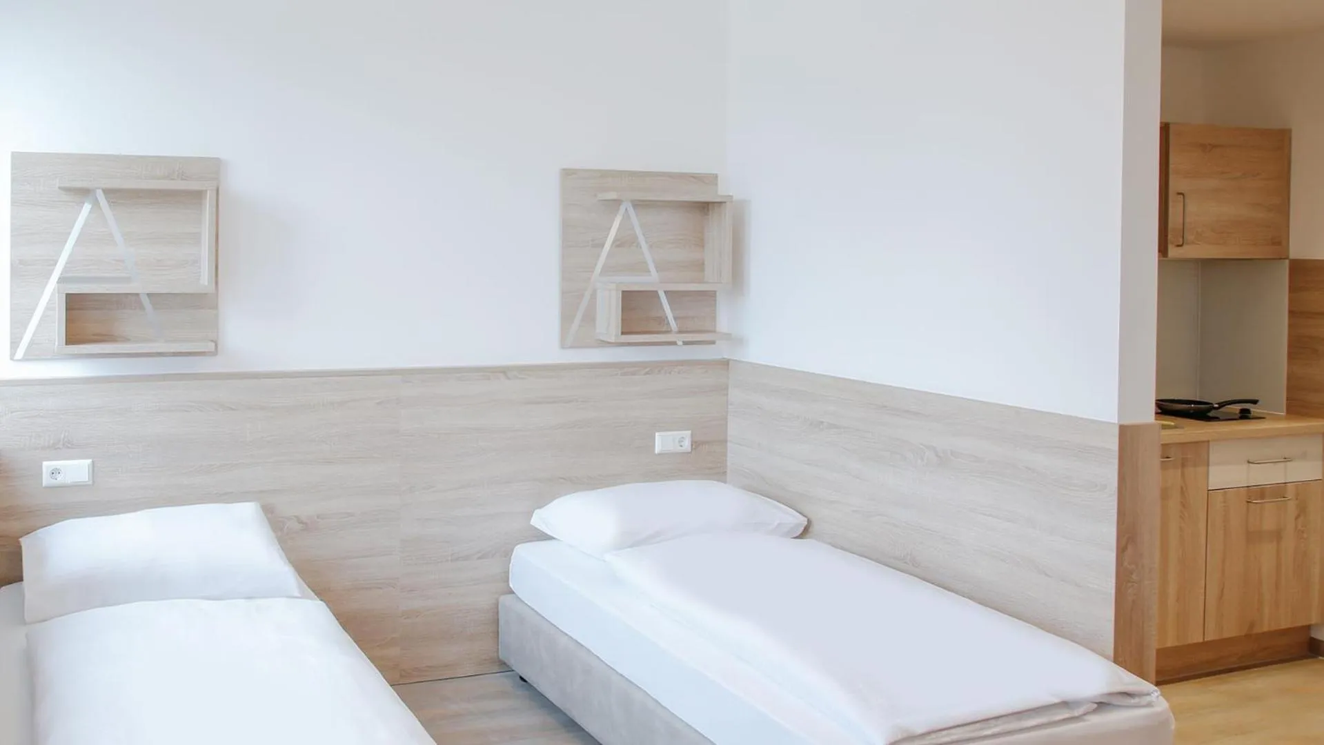 Bedroom, Bed in A2 Boarding House Memmingen