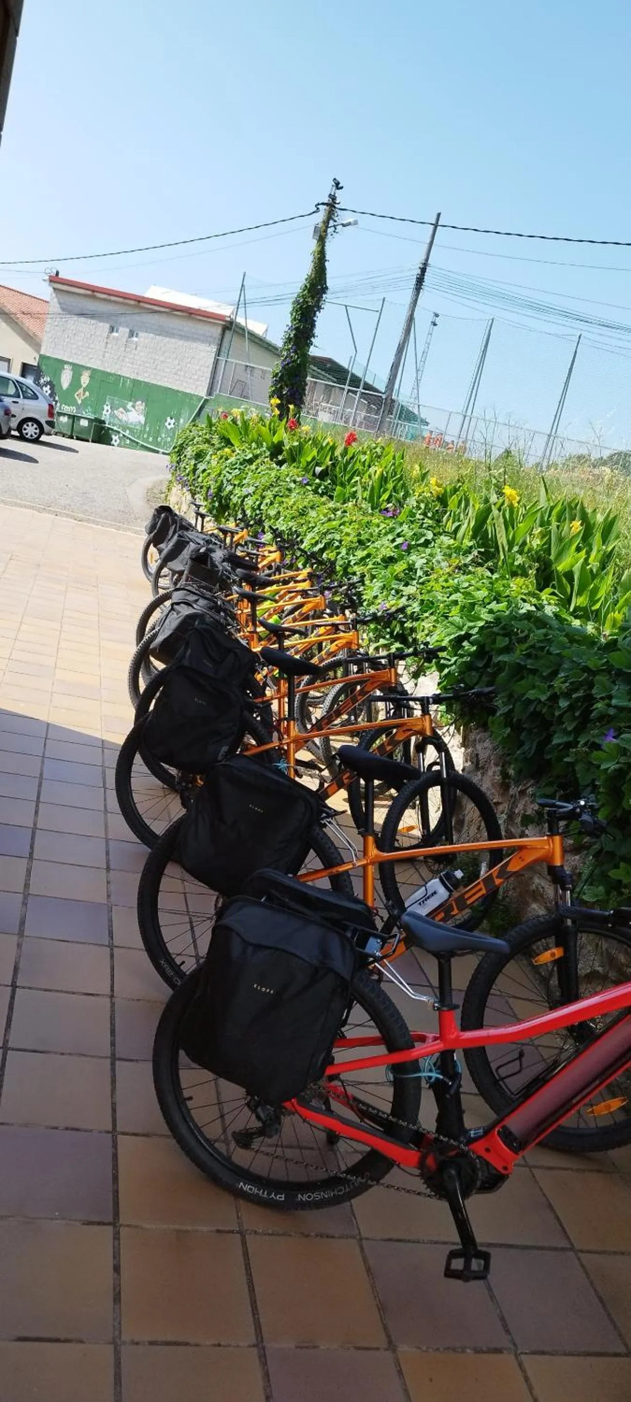 Patio in Hotel A Raiña