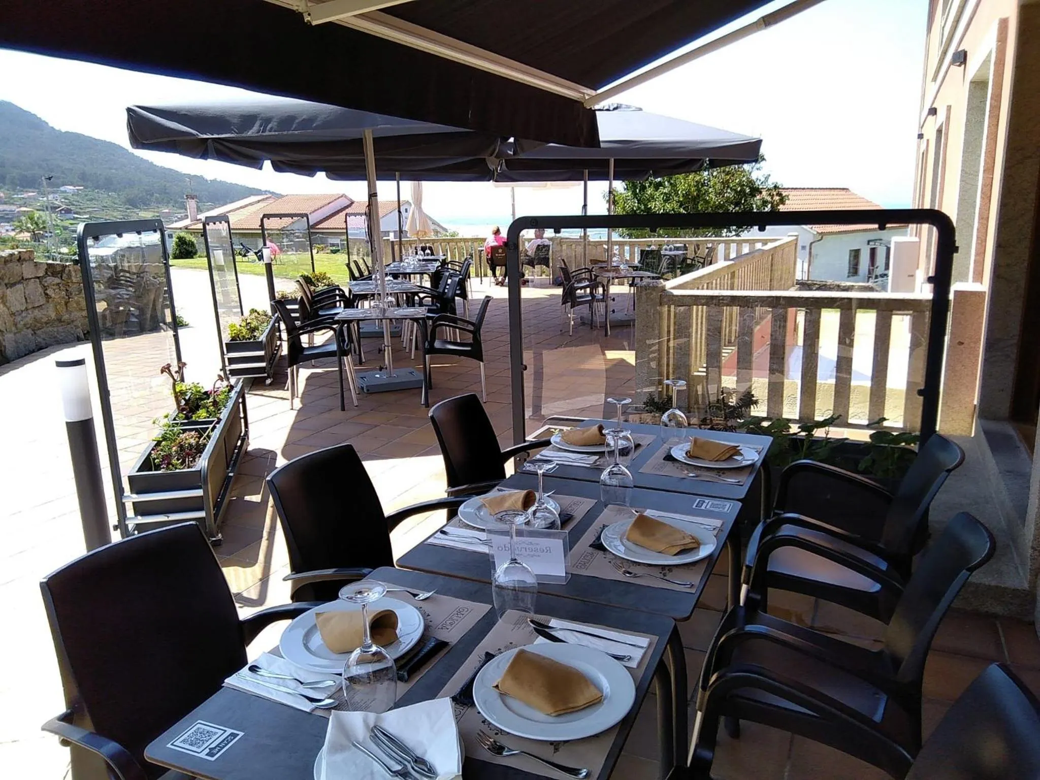 Garden in Hotel A Raiña