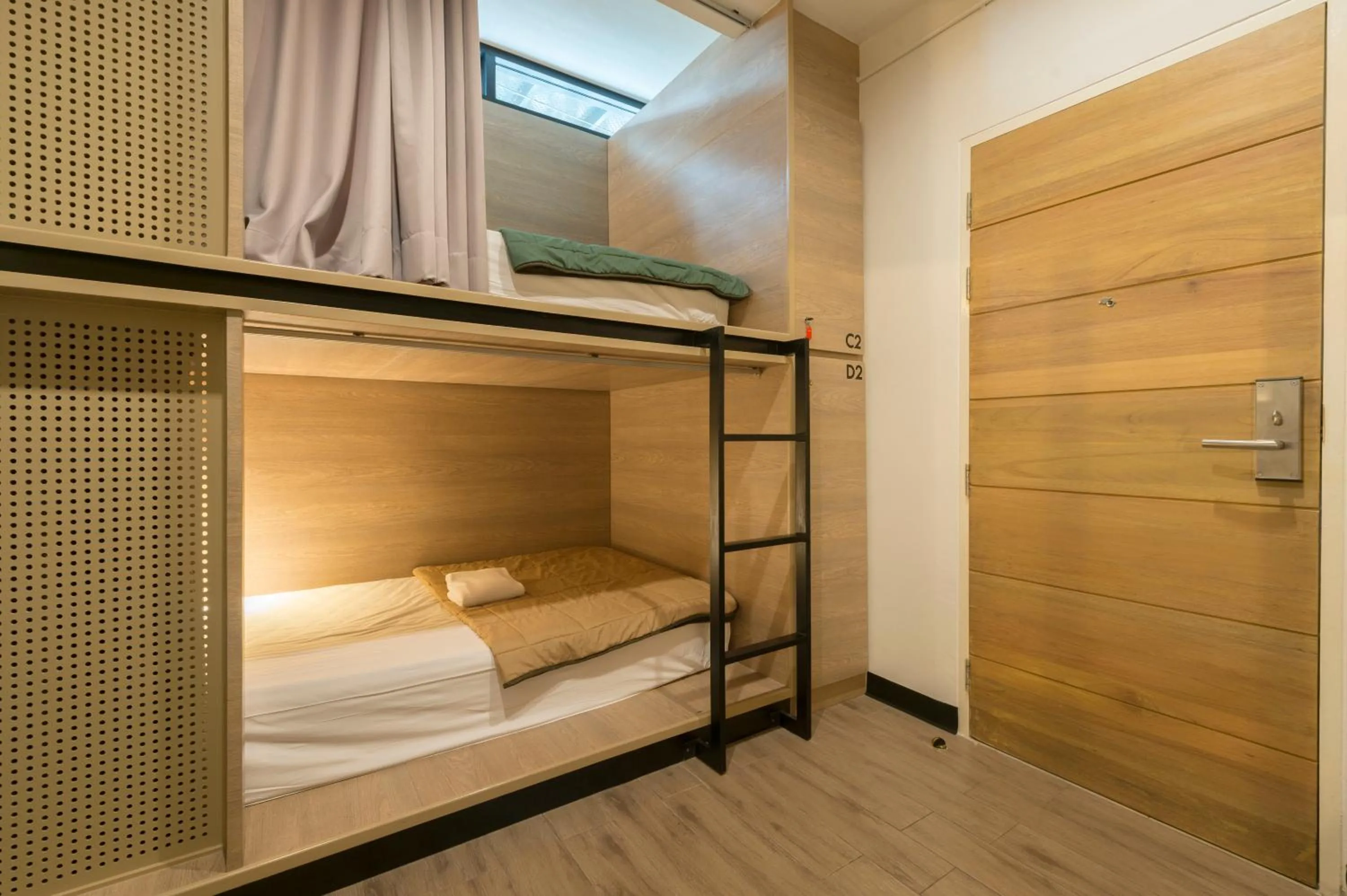 bunk bed, Bed in T Hostel @ Victory Monument