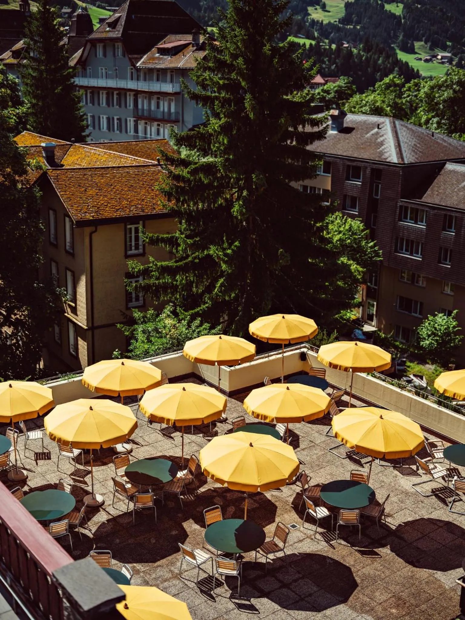 Balcony/Terrace in Grand Hotel Belvedere, a Beaumier Hotel