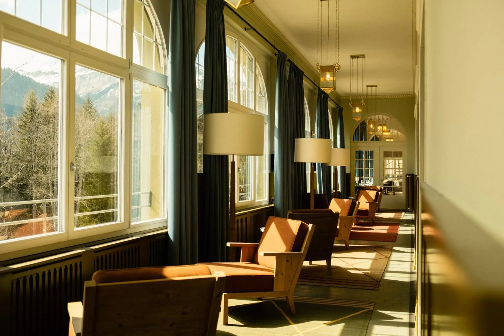 Lobby or reception in Grand Hotel Belvedere, a Beaumier Hotel