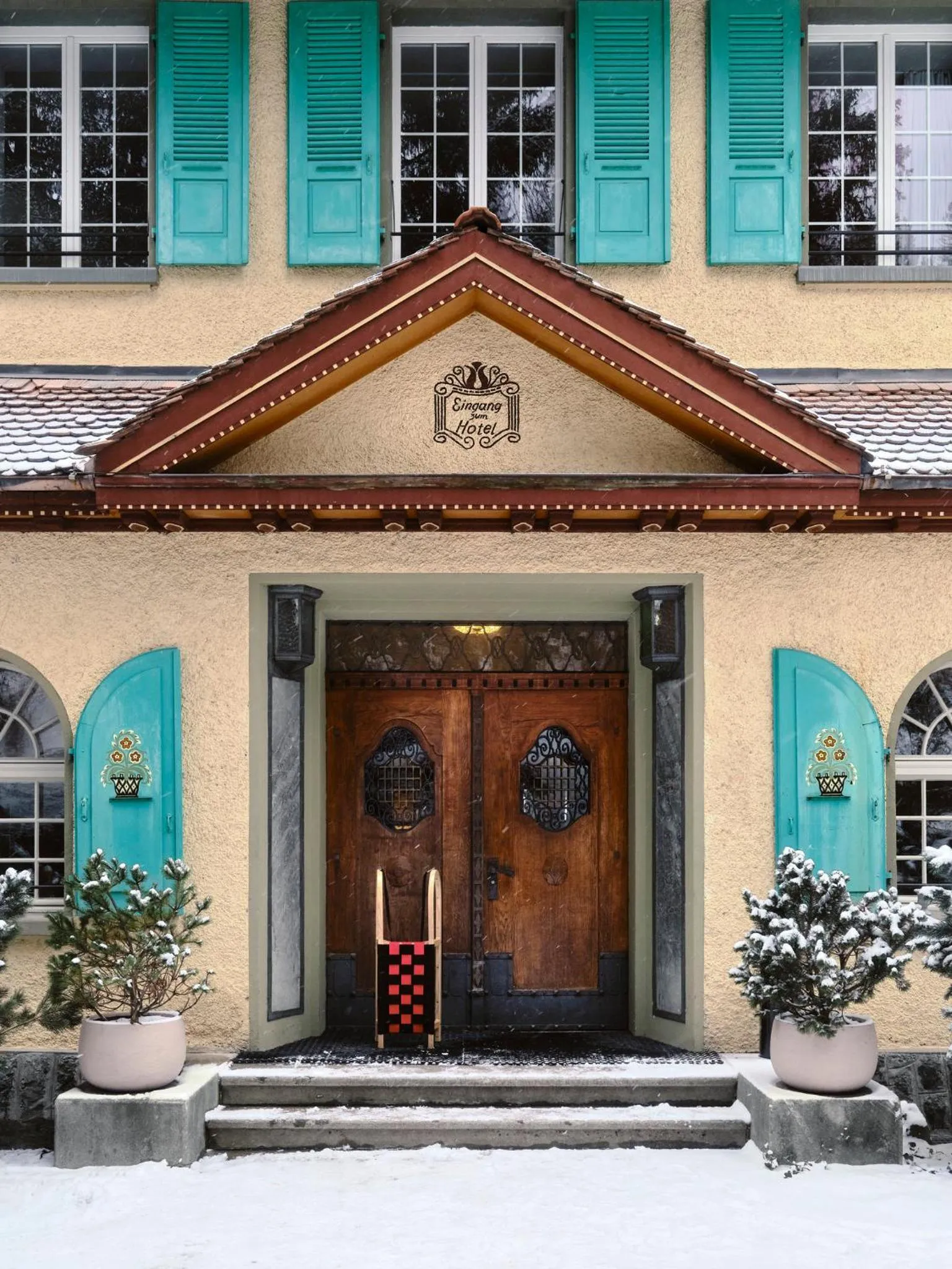 Property building in Grand Hotel Belvedere, a Beaumier Hotel