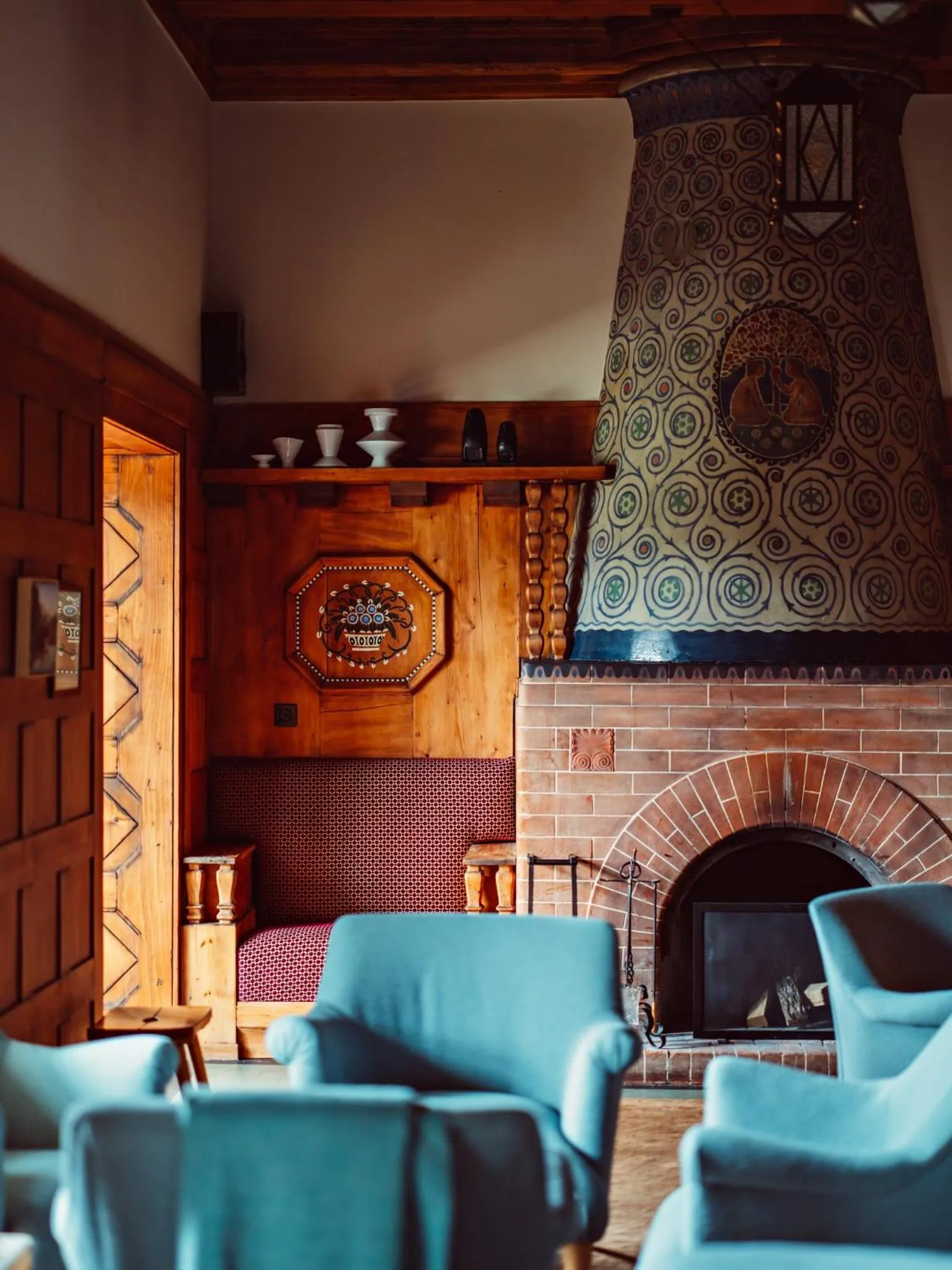 Lobby or reception in Grand Hotel Belvedere, a Beaumier Hotel