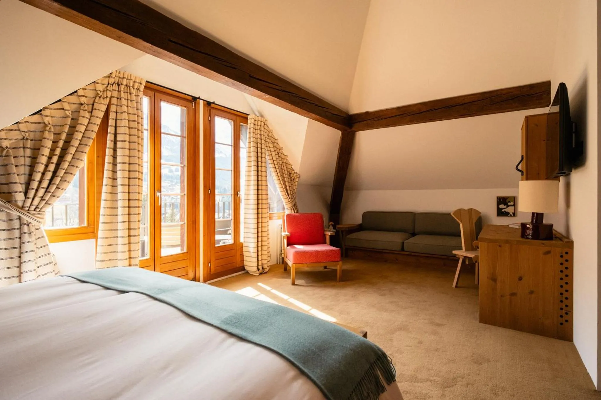 Photo of the whole room, Bed in Grand Hotel Belvedere, a Beaumier Hotel