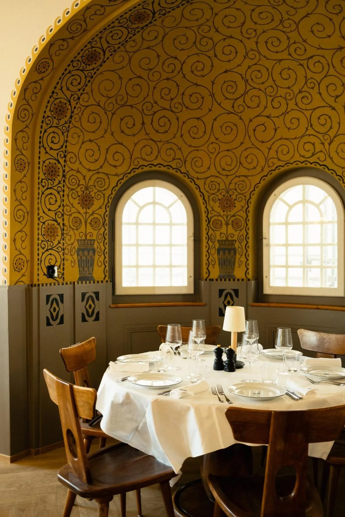 Restaurant/places to eat in Grand Hotel Belvedere, a Beaumier Hotel
