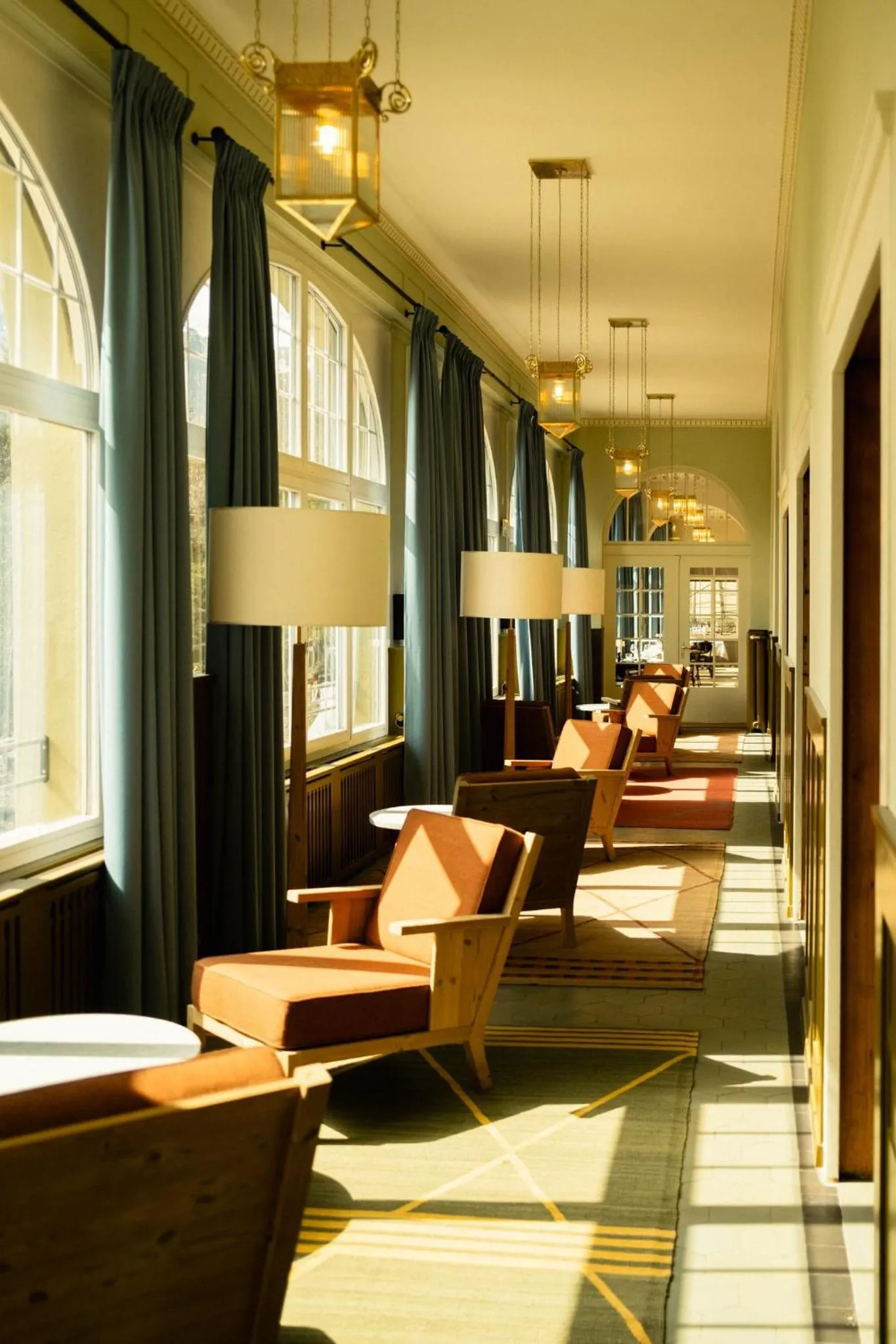 Lobby or reception in Grand Hotel Belvedere, a Beaumier Hotel