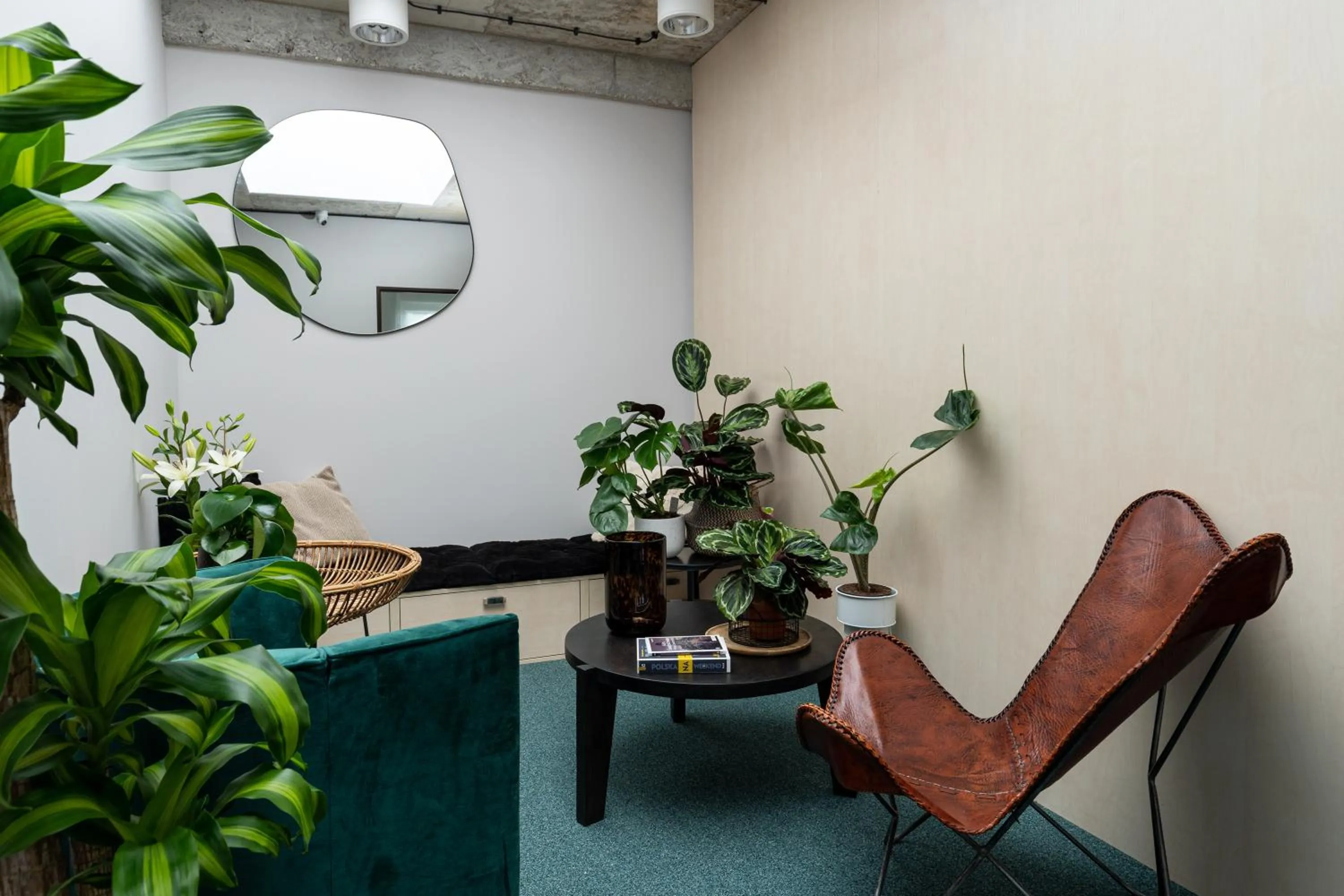 Seating area in Boutique Hotel RABBIT HOLE