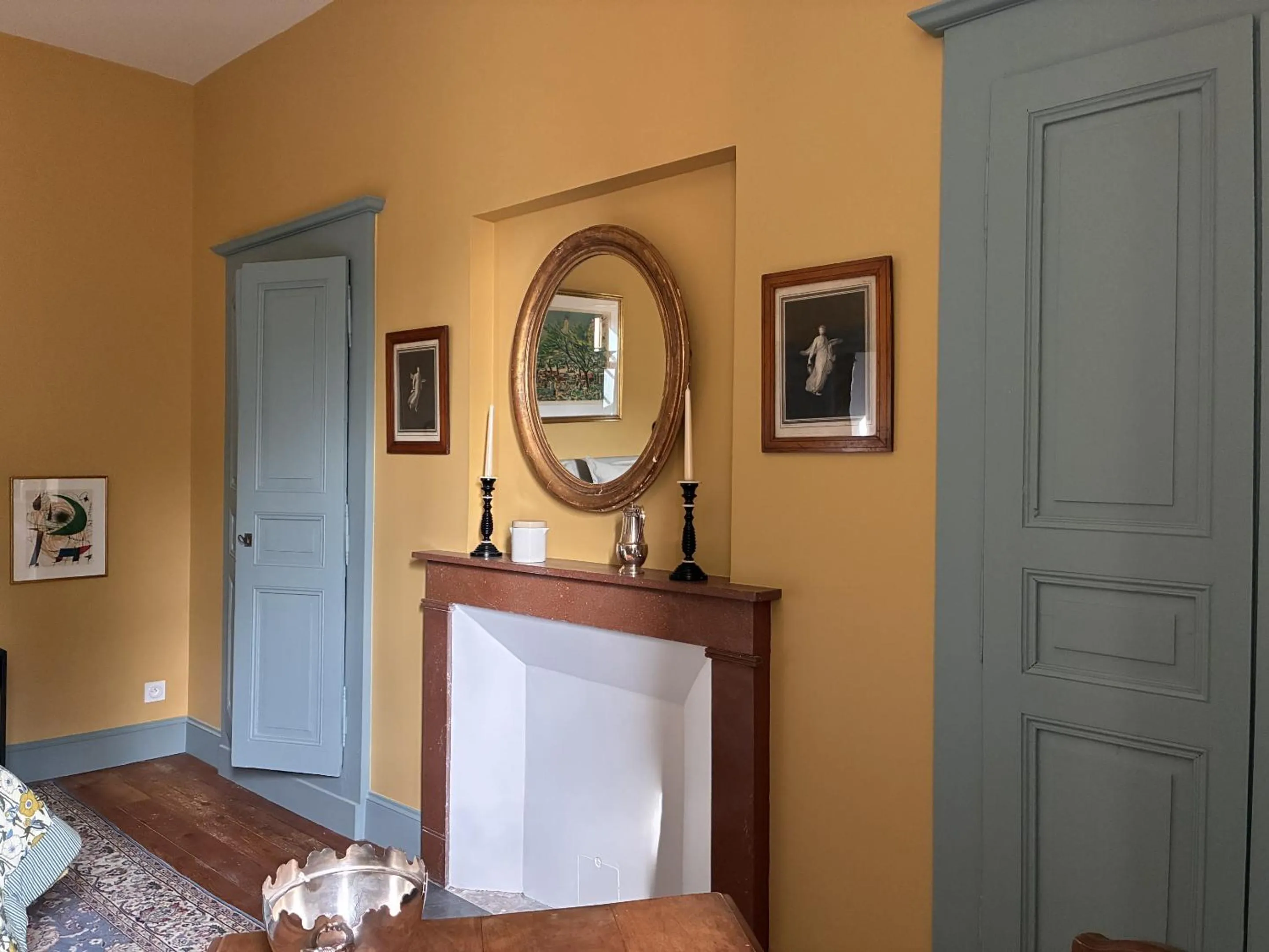 Bedroom in Maison d'hôtes "Les Tillets"
