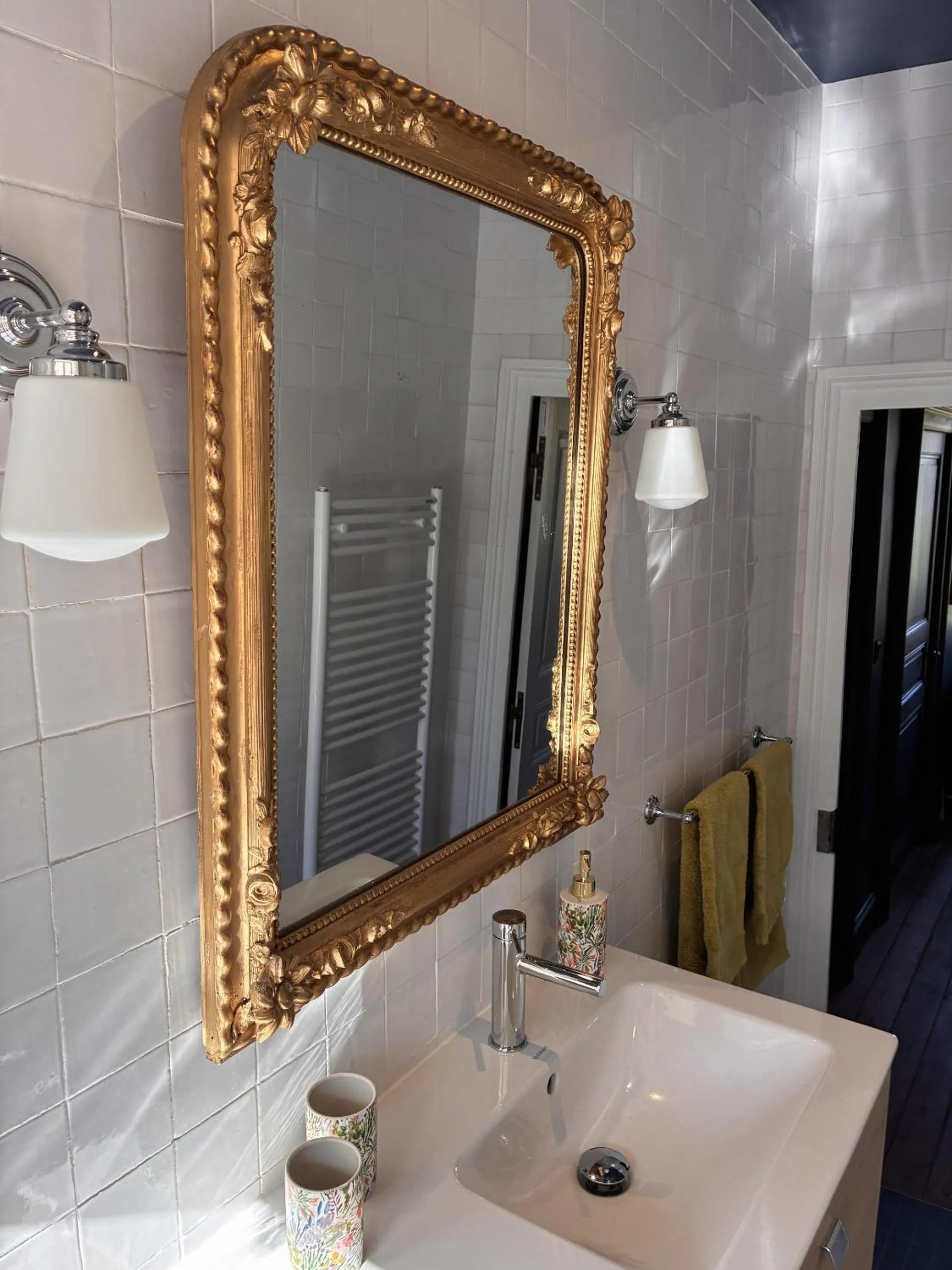 Bathroom in Maison d'hôtes "Les Tillets"