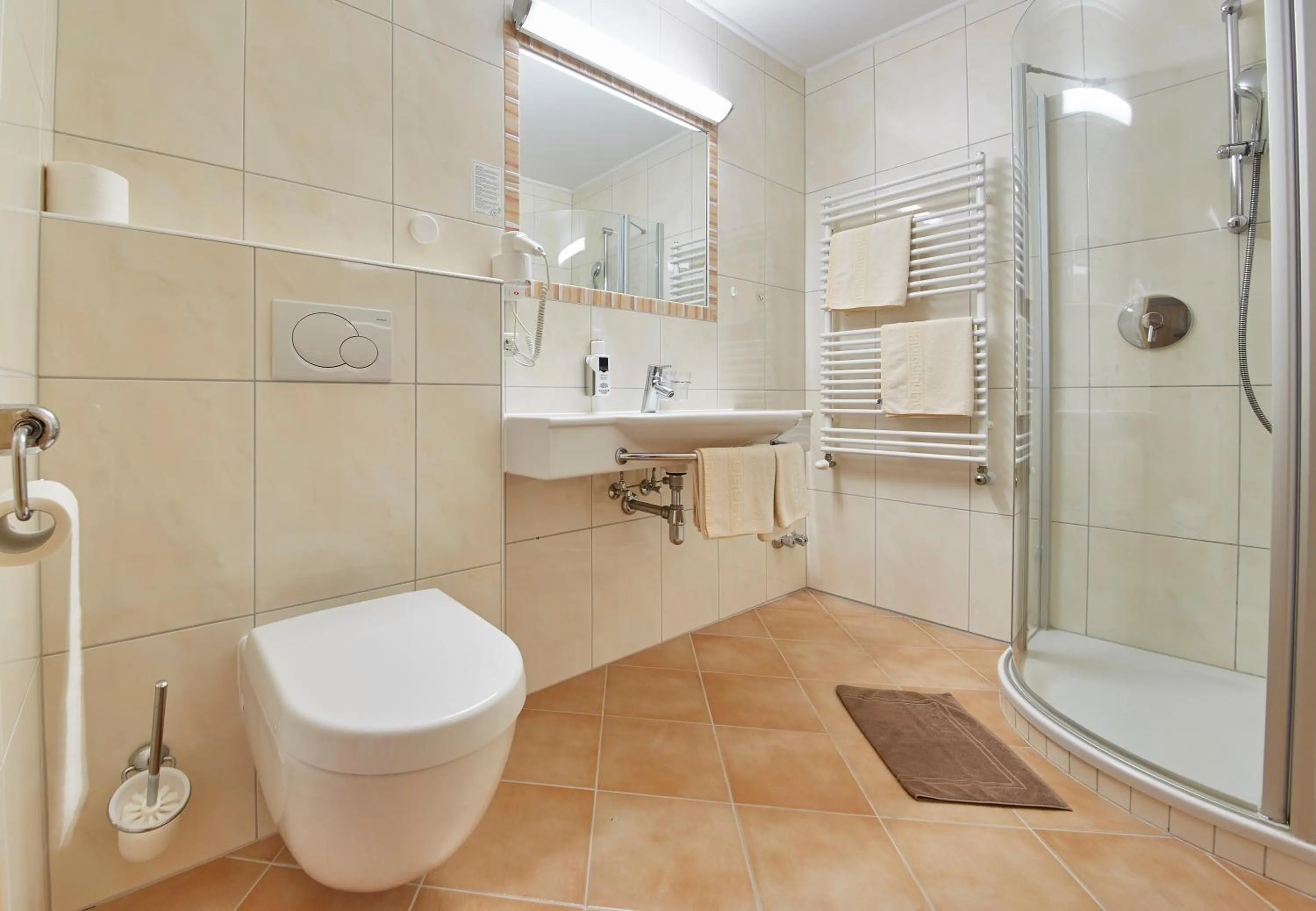 Bathroom in Hotel Gungau