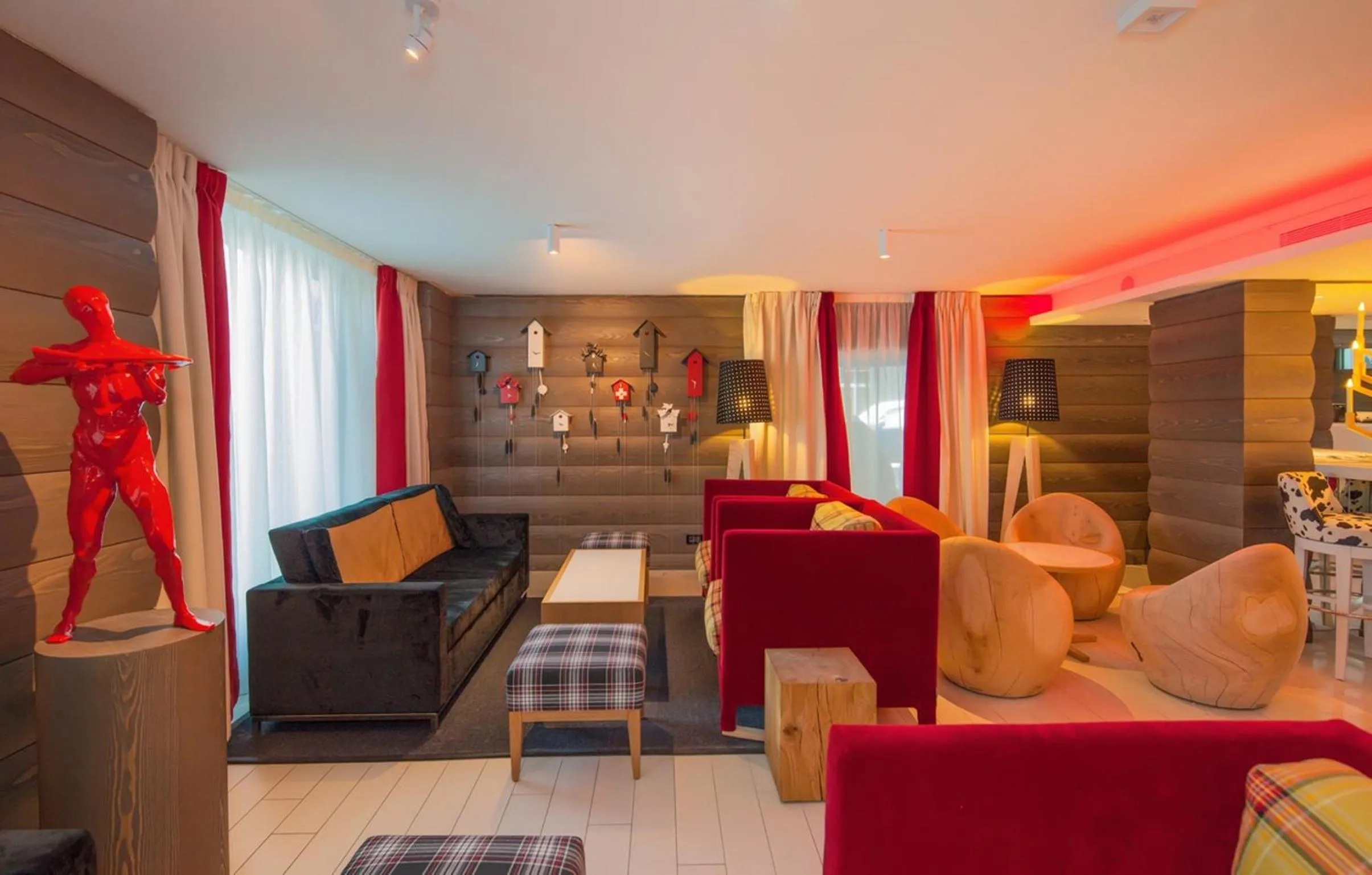 Lobby or reception in Agora Swiss Night by Fassbind