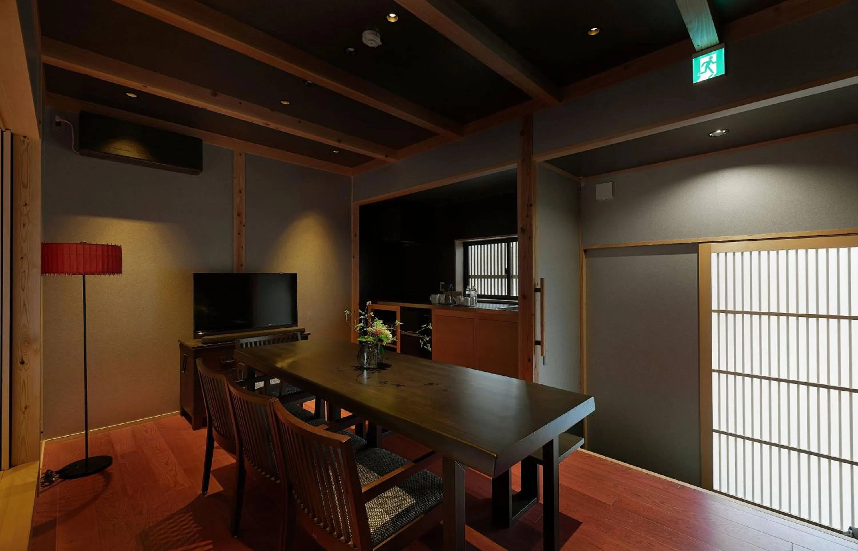 Kitchen or kitchenette in Tasokare Machiya House