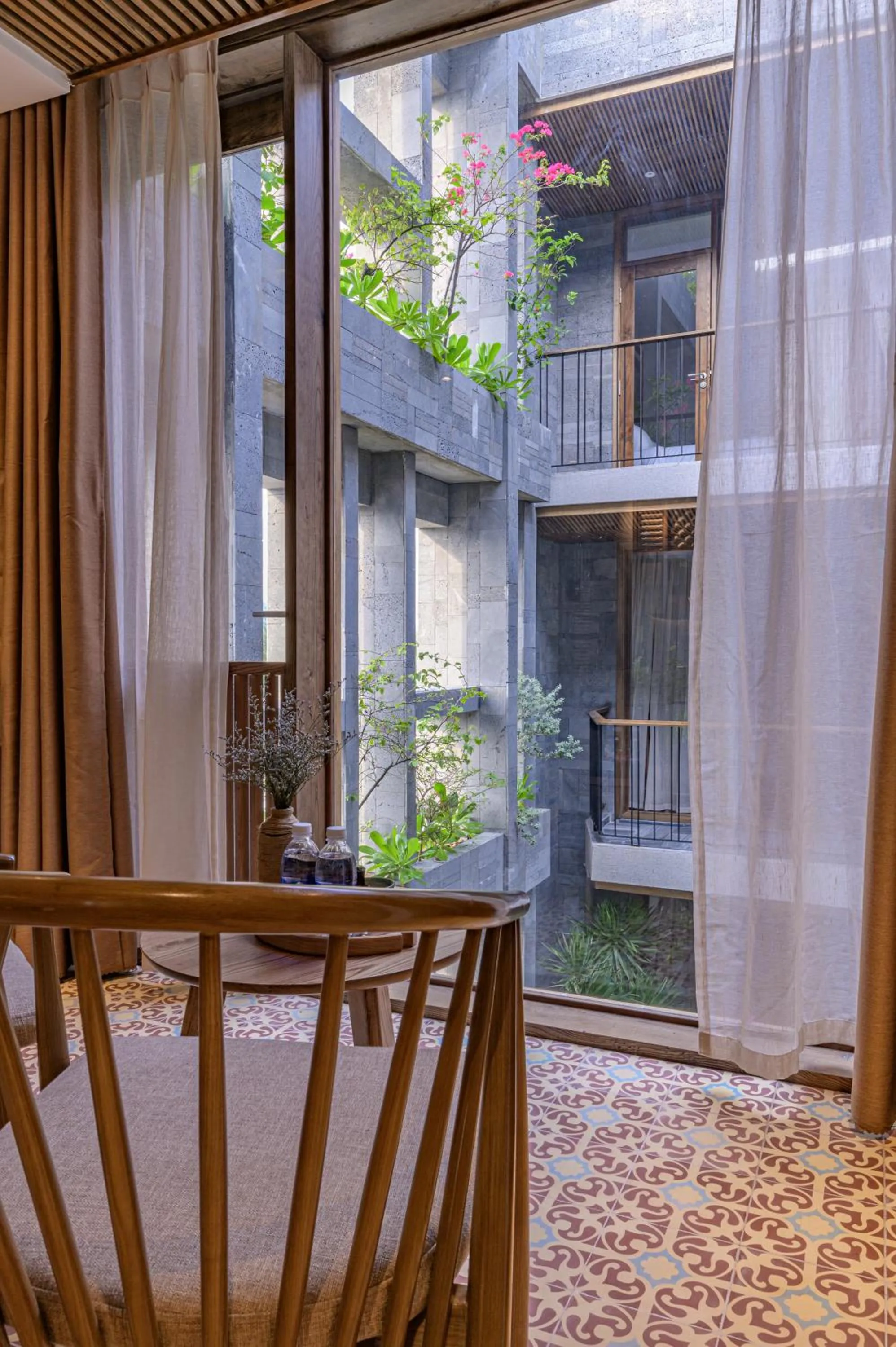 Garden view in Le Boutique Danang