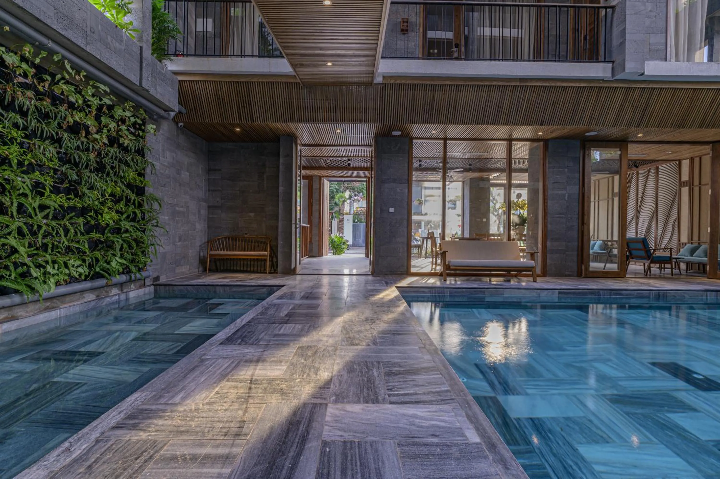 Swimming pool in Le Boutique Danang